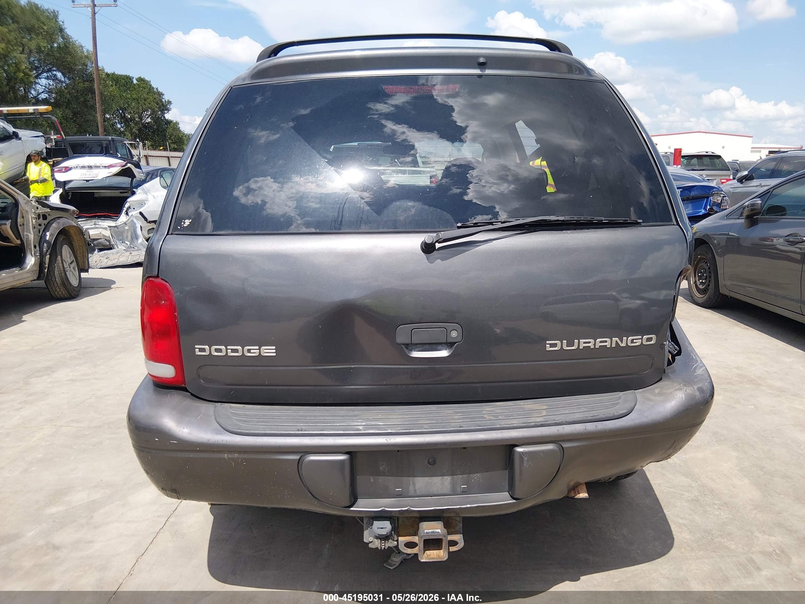 2002 Dodge Durango Slt Gray vin: 1B4HS48N32F161850