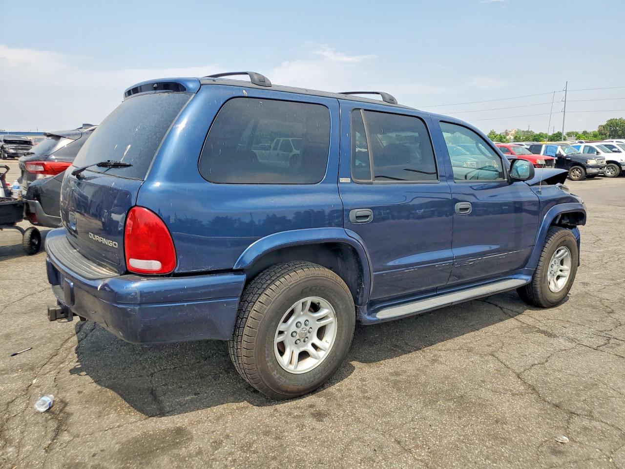 2002 Dodge Durango Slt Blue vin: 1B4HS48N42F187650
