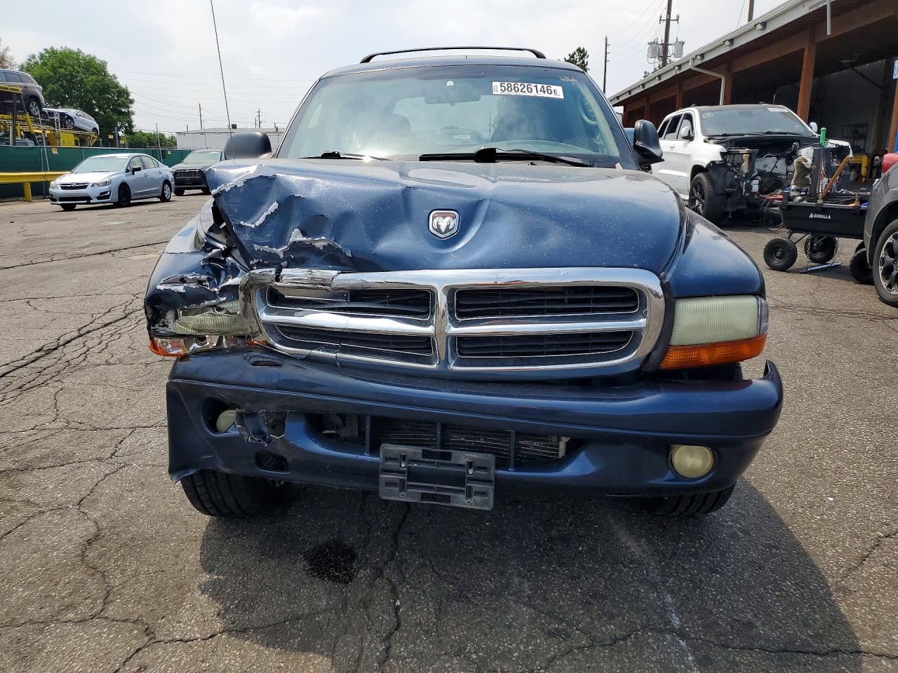 2002 Dodge Durango Slt Blue vin: 1B4HS48N42F187650