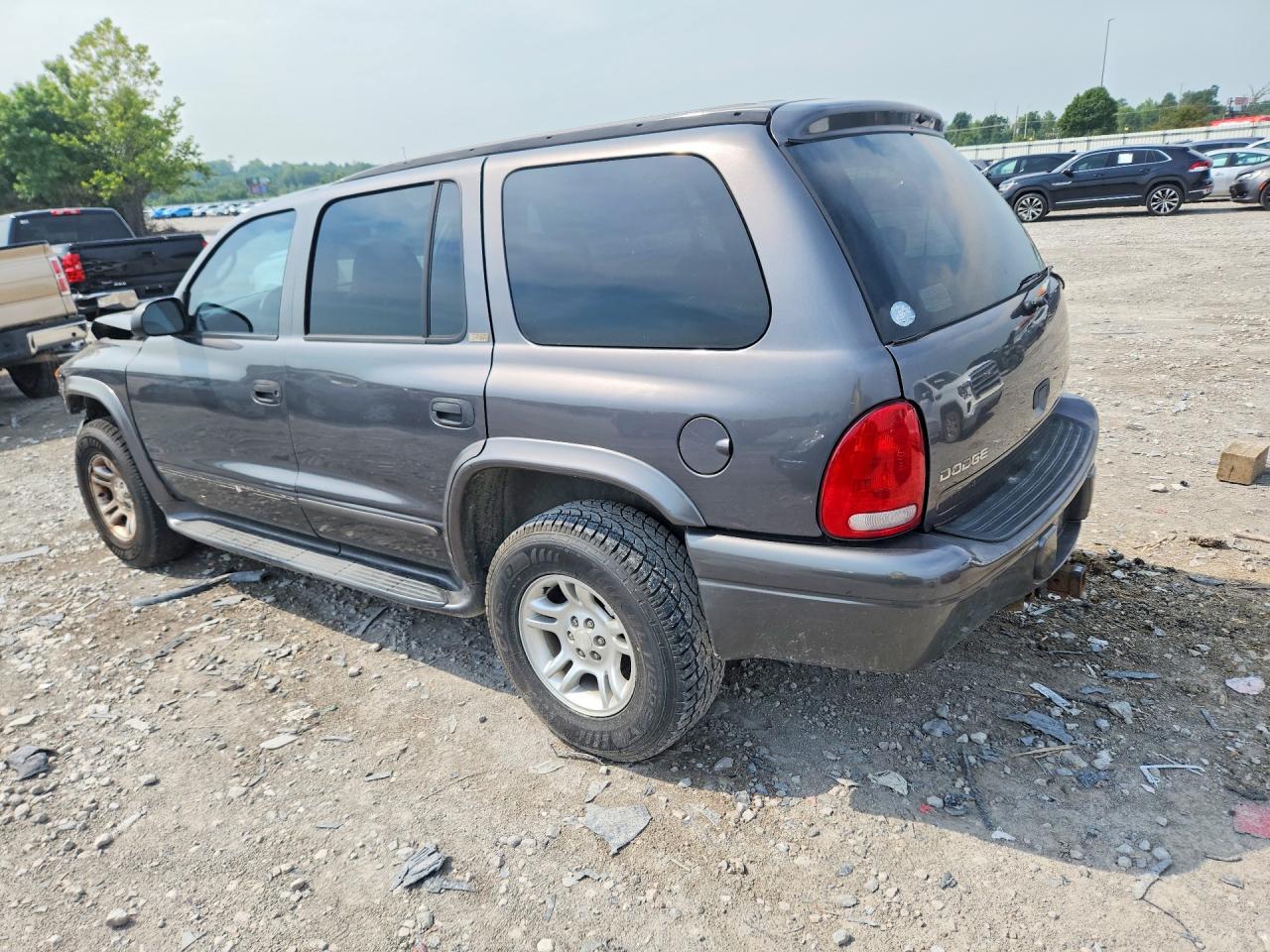 2002 Dodge Durango Slt Gray vin: 1B4HS48N72F220821