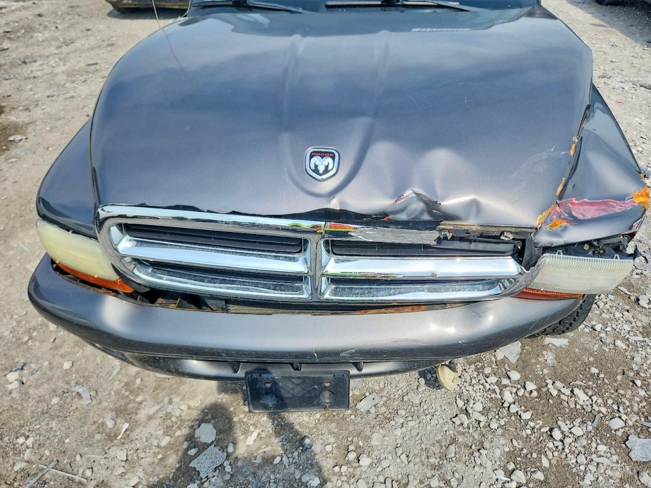 2002 Dodge Durango Slt Gray vin: 1B4HS48N72F220821