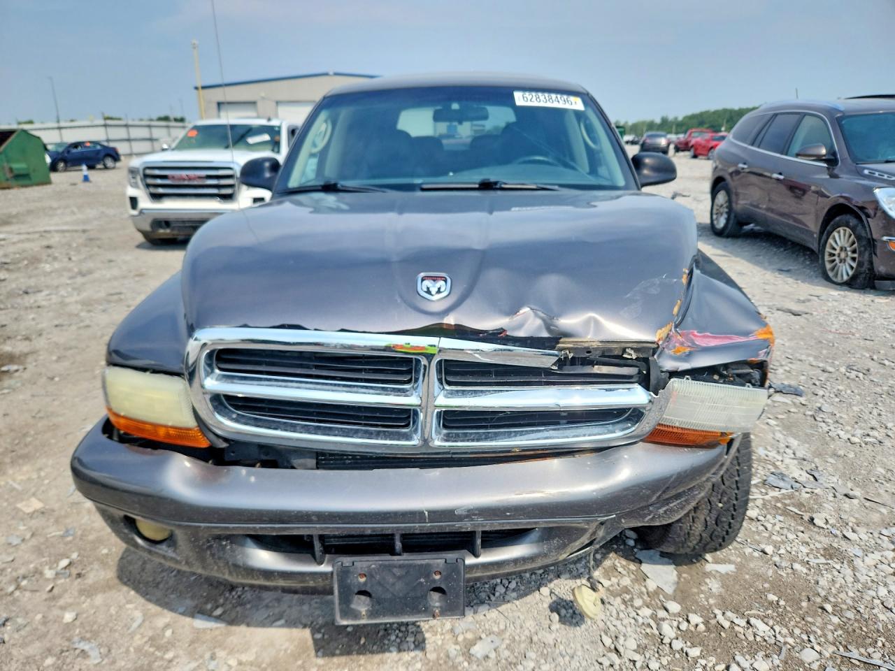 2002 Dodge Durango Slt Gray vin: 1B4HS48N72F220821