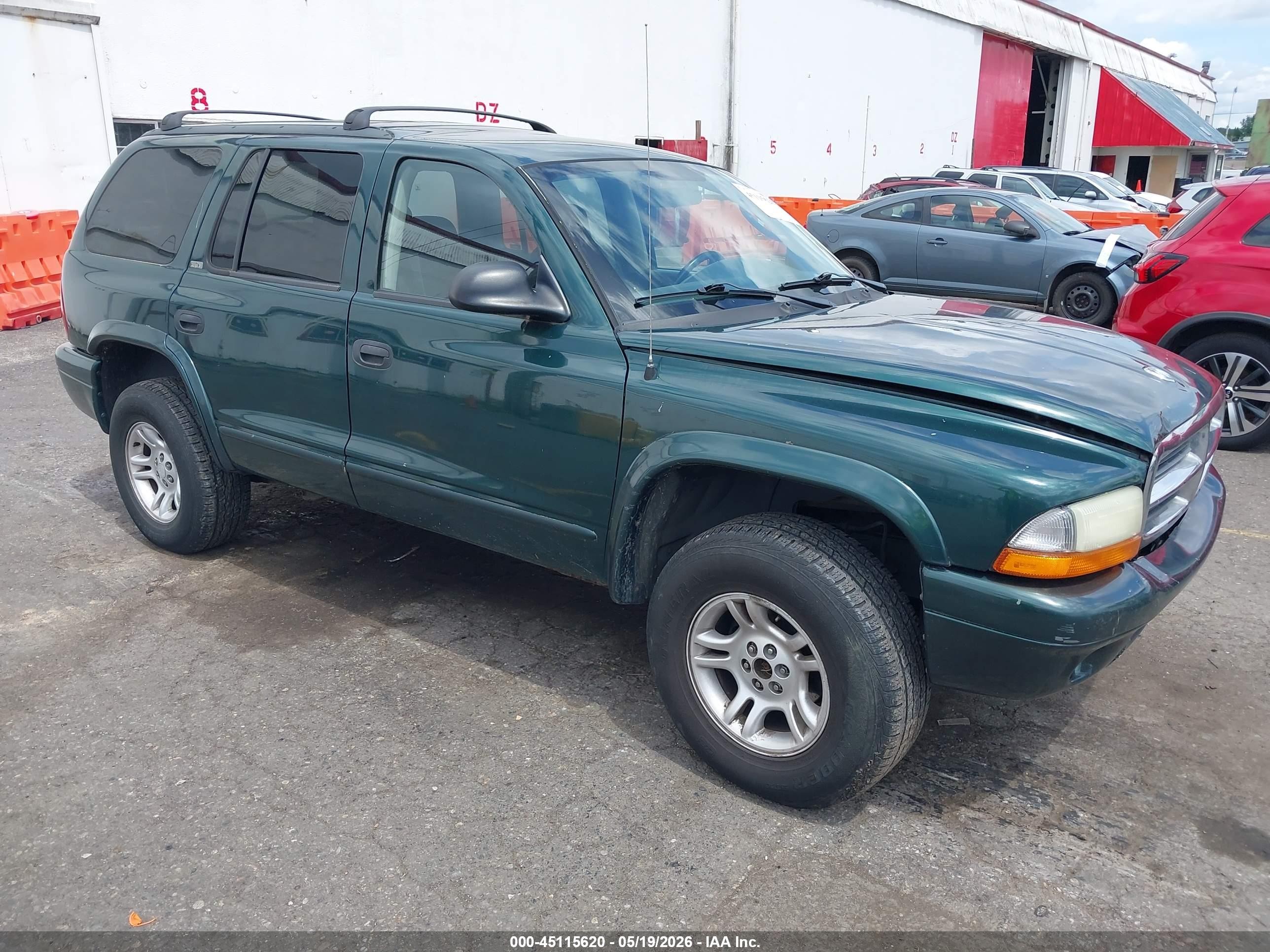 2002 Dodge Durango Slt Зеленый vin: 1B4HS48N82F112806