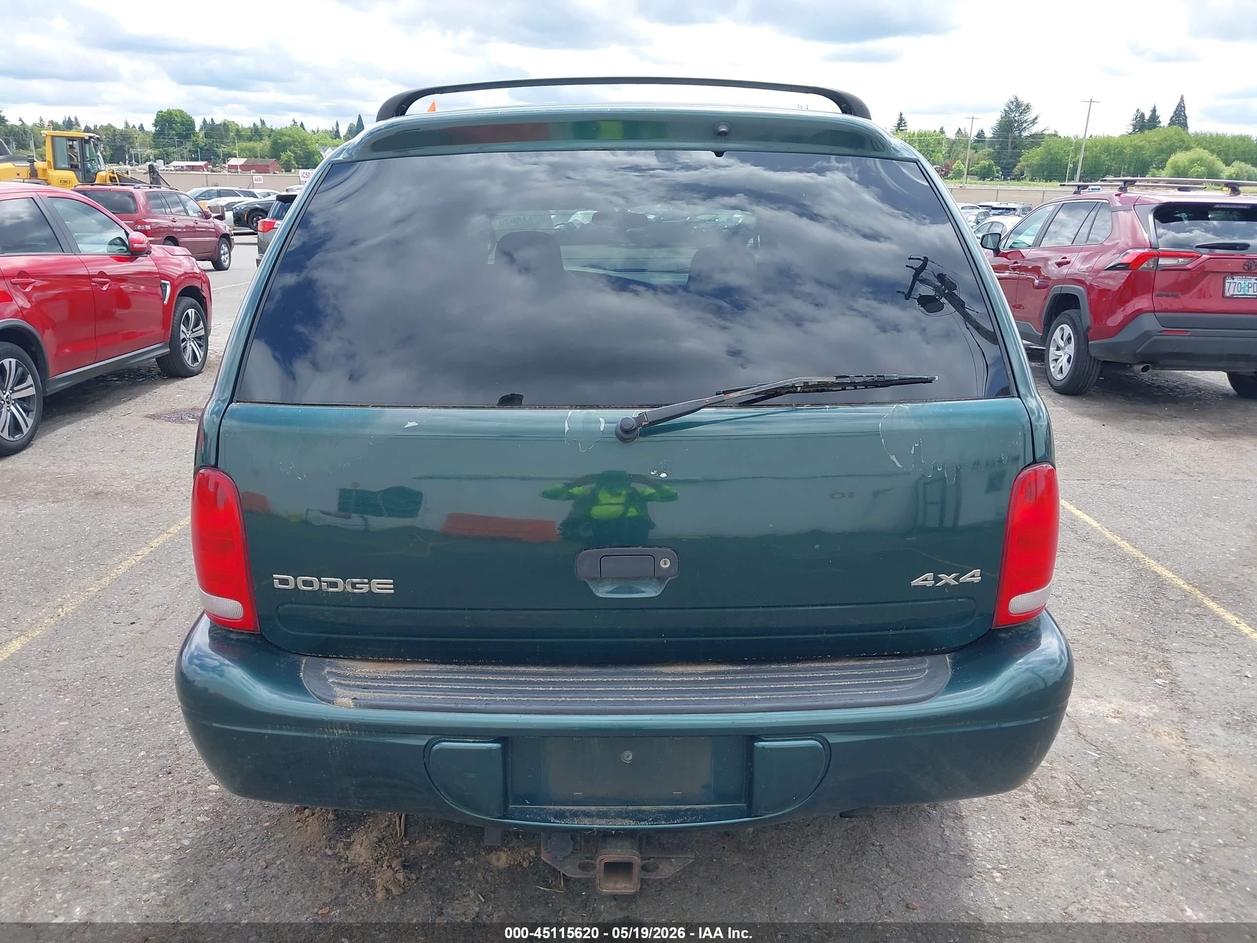 2002 Dodge Durango Slt Green vin: 1B4HS48N82F112806
