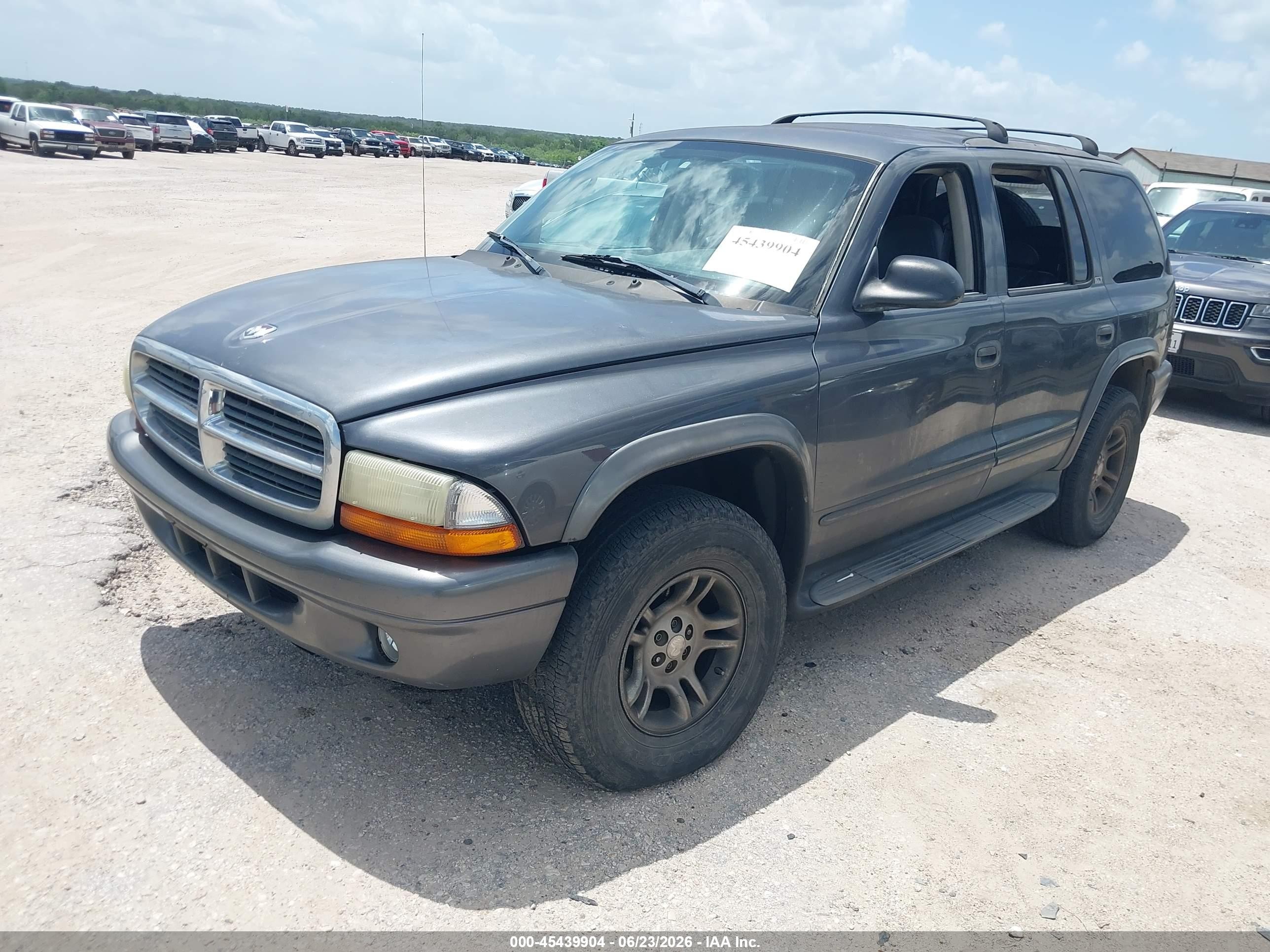 2002 Dodge Durango Slt Gray vin: 1B4HS48N82F121182
