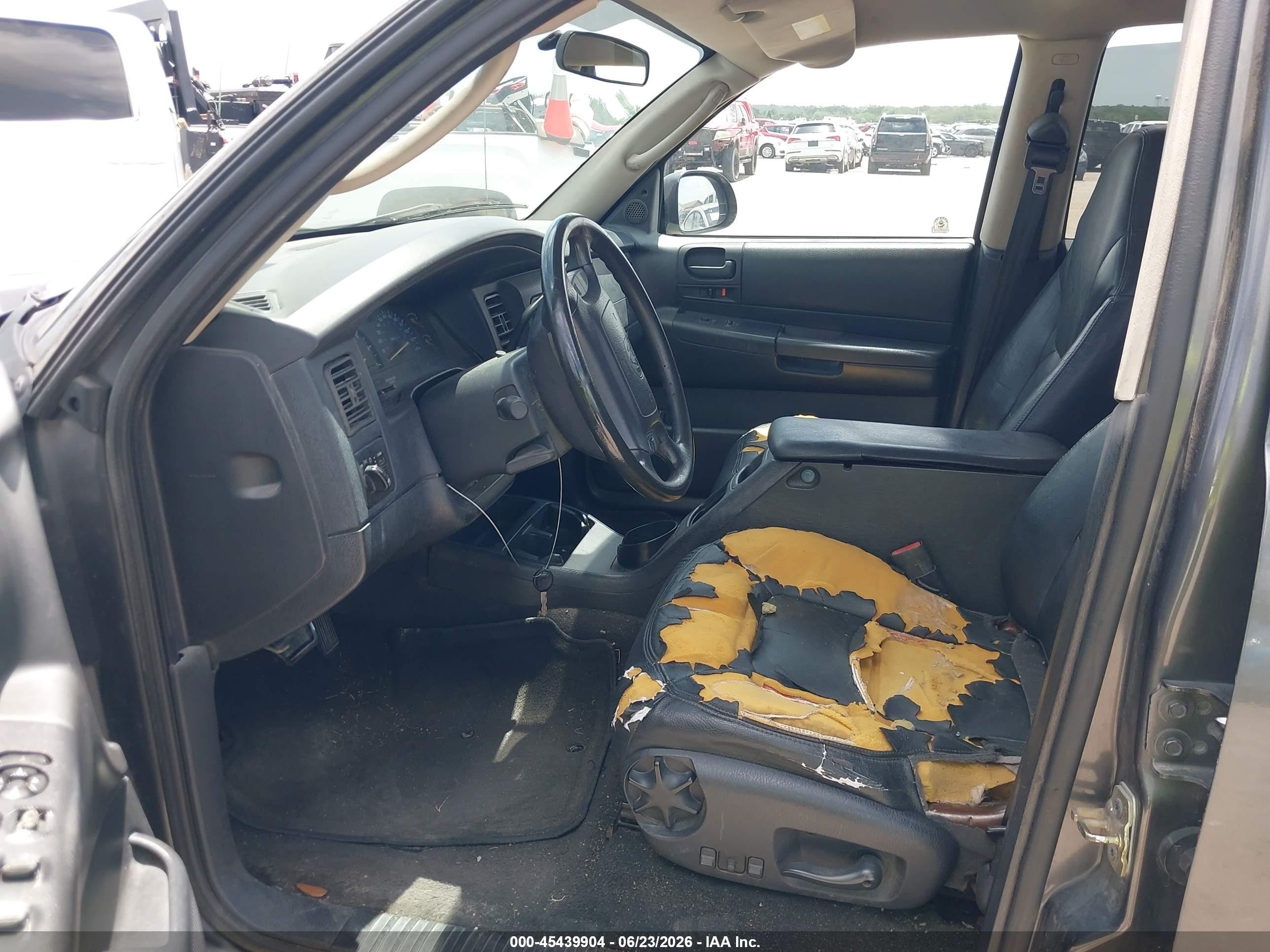 2002 Dodge Durango Slt Gray vin: 1B4HS48N82F121182