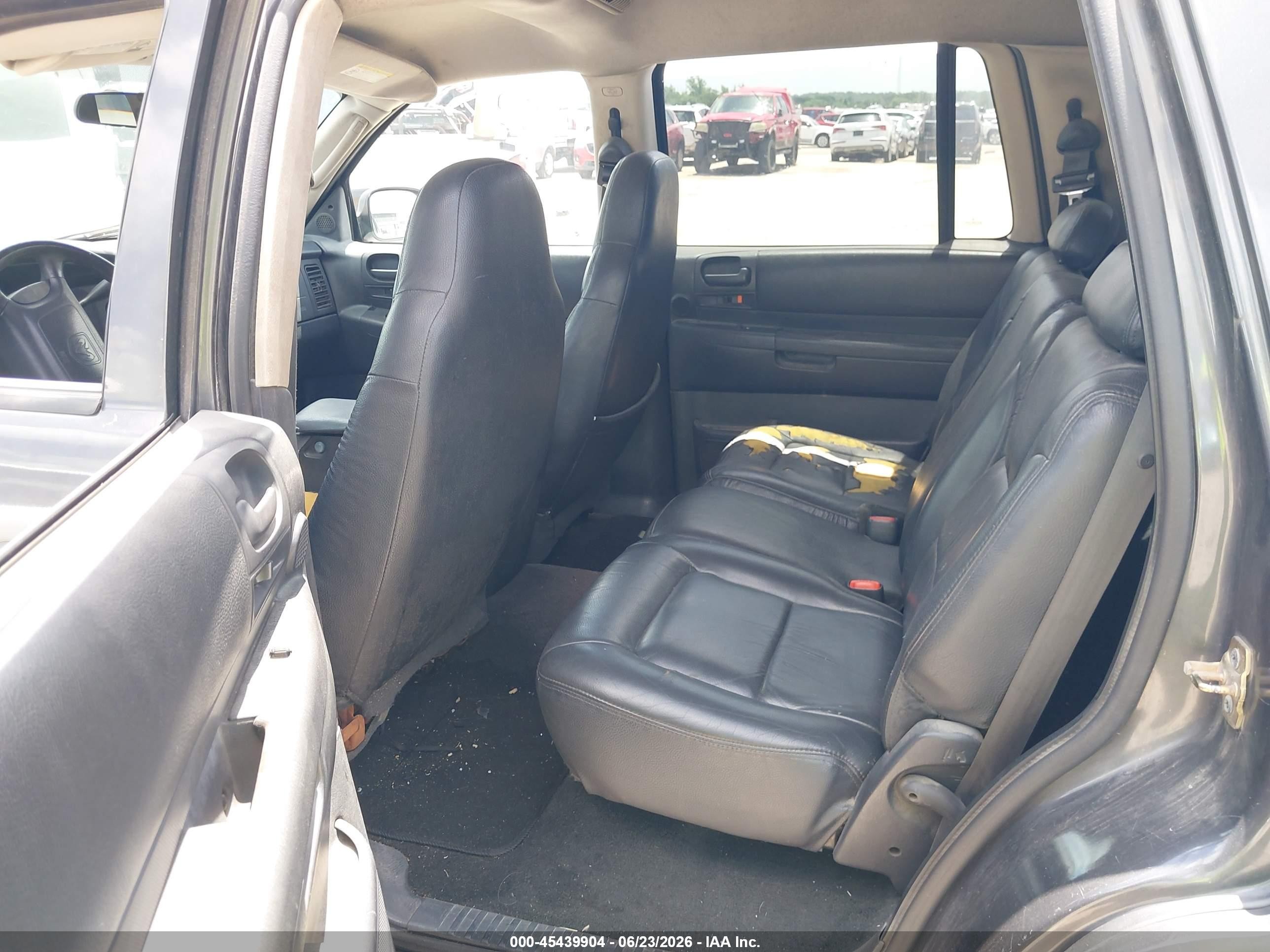2002 Dodge Durango Slt Gray vin: 1B4HS48N82F121182
