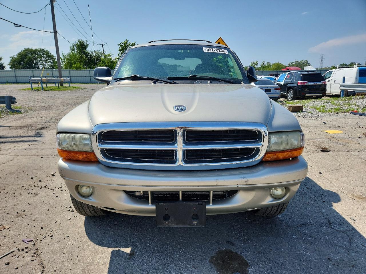 2002 Dodge Durango Slt Cream vin: 1B4HS48N92F147726