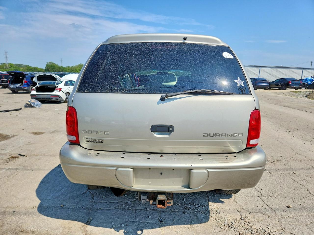 2002 Dodge Durango Slt Cream vin: 1B4HS48N92F147726
