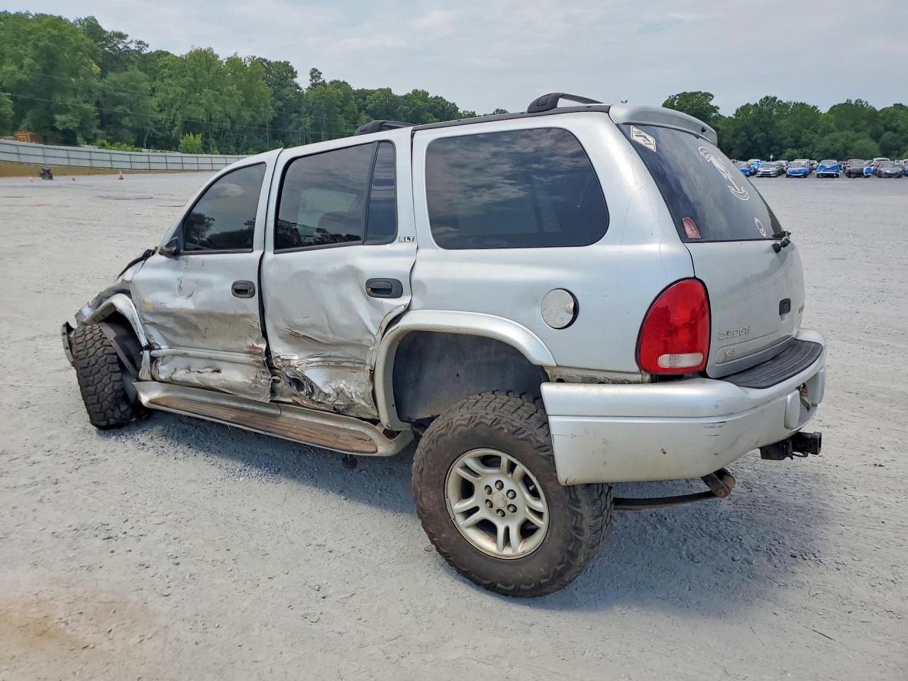 2002 Dodge Durango Slt Silver vin: 1B4HS48Z12F170825