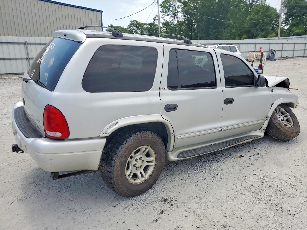 2002 Dodge Durango Slt Silver vin: 1B4HS48Z12F170825