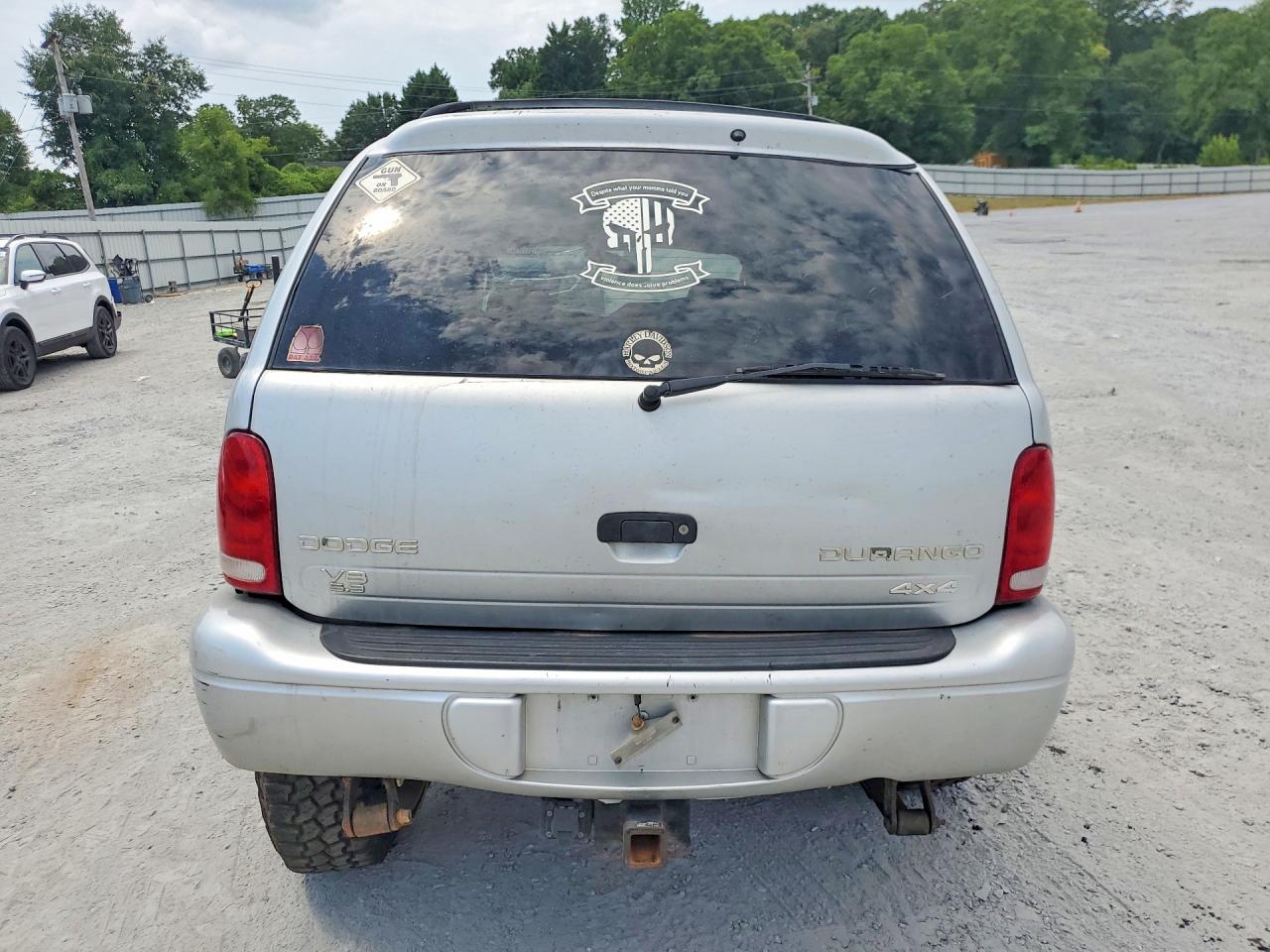 2002 Dodge Durango Slt Silver vin: 1B4HS48Z12F170825
