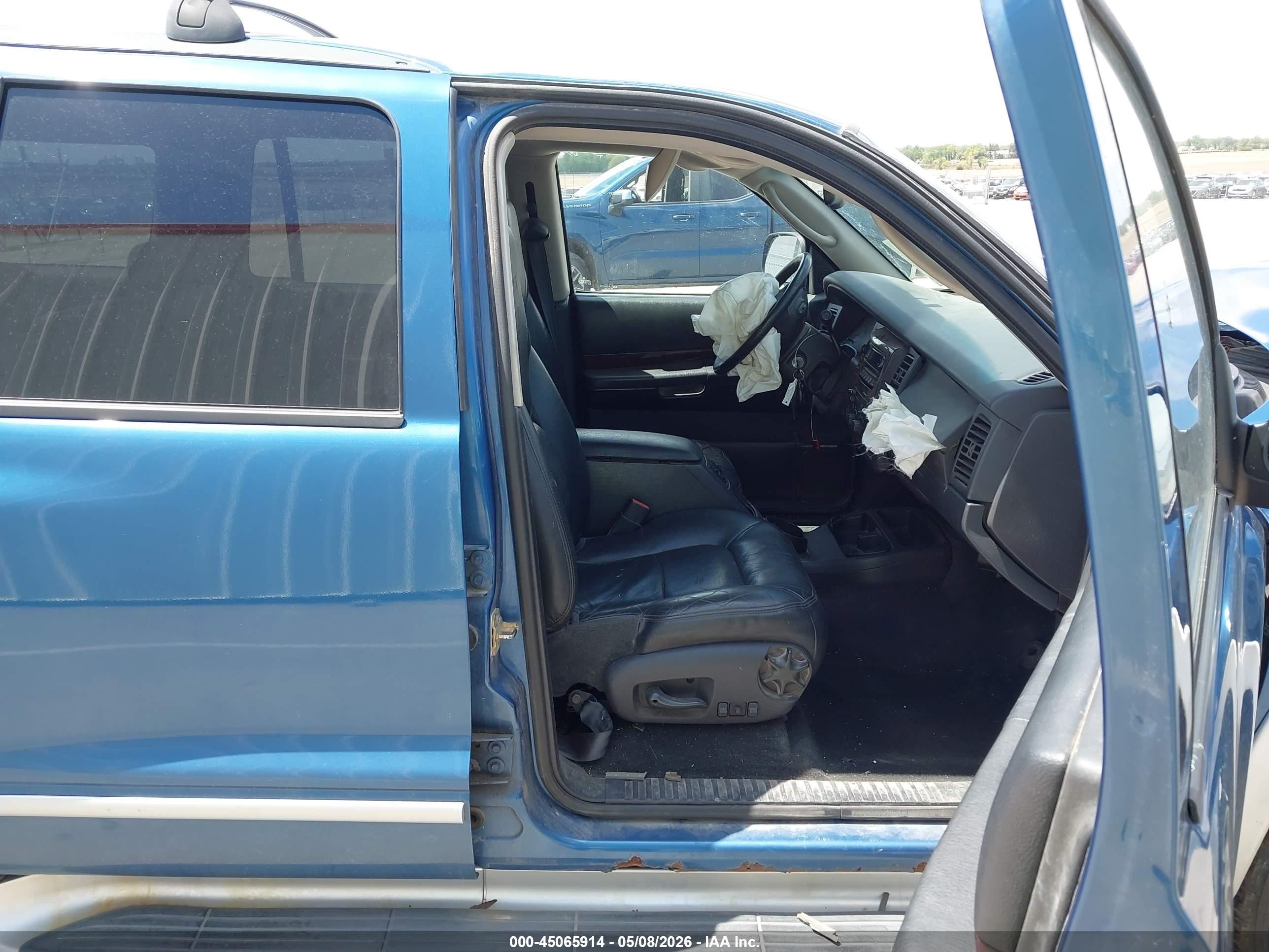 2002 Dodge Durango Slt Plus Blue vin: 1B4HS58N02F153968
