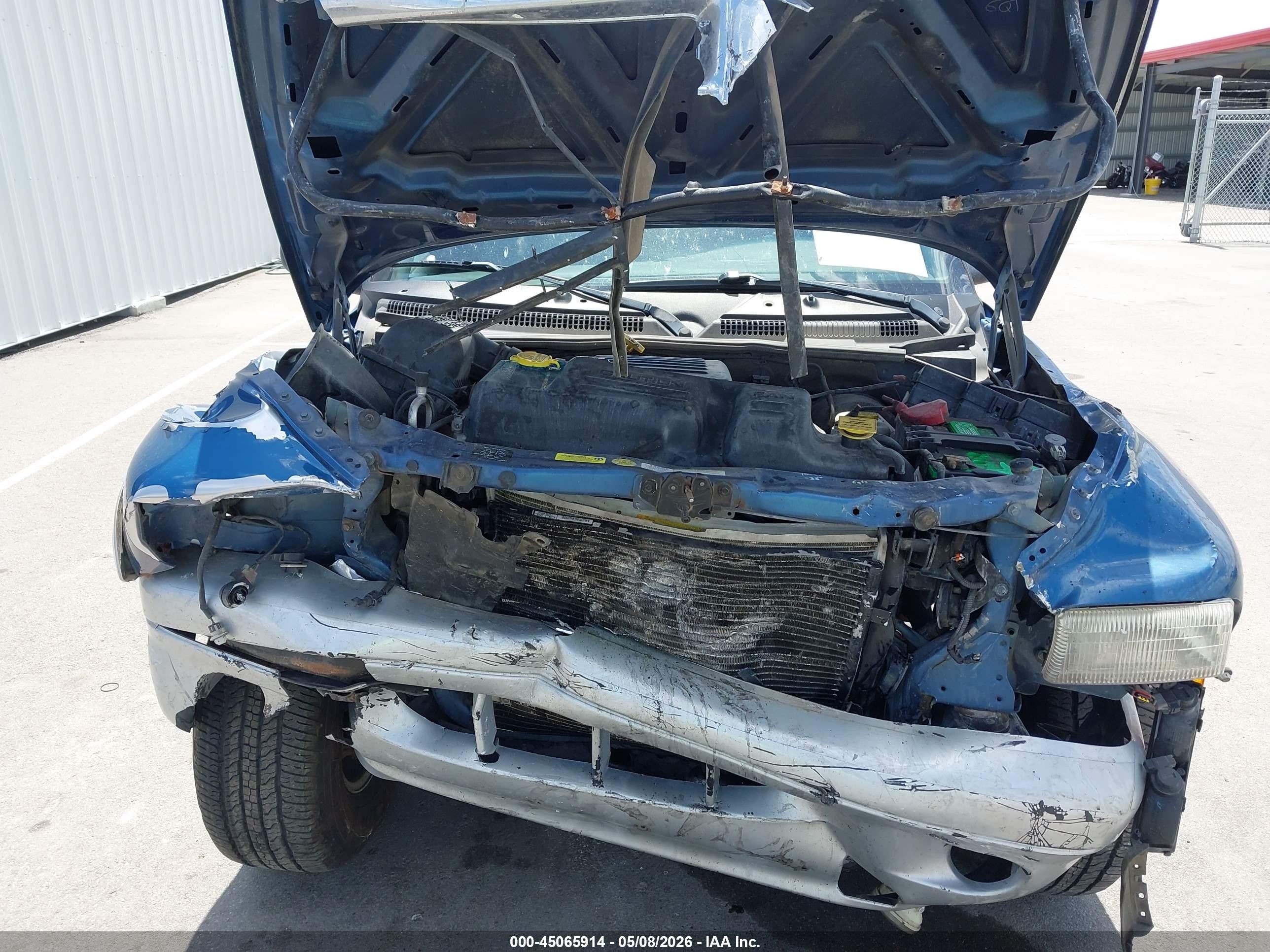 2002 Dodge Durango Slt Plus Blue vin: 1B4HS58N02F153968