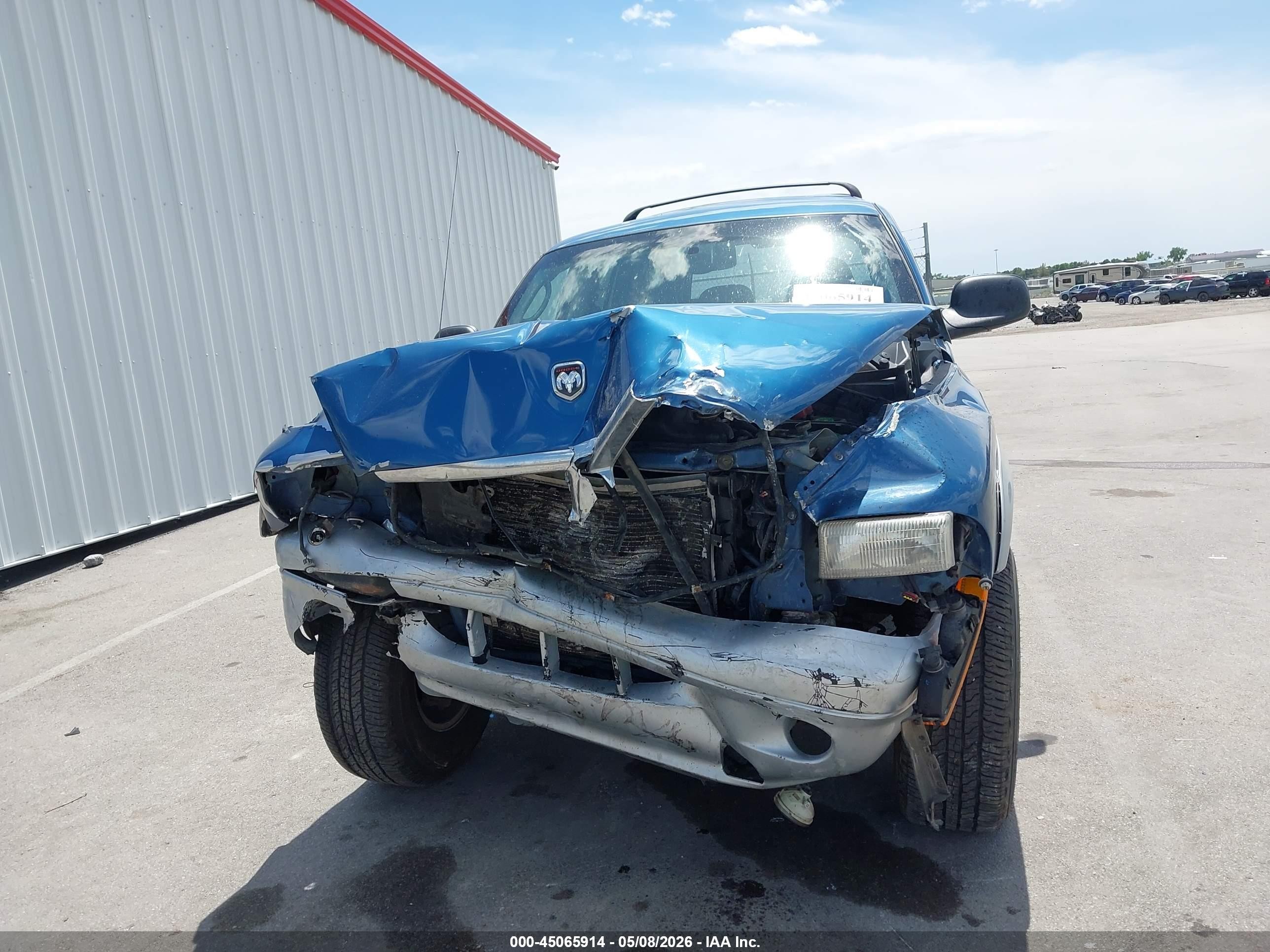 2002 Dodge Durango Slt Plus Blue vin: 1B4HS58N02F153968