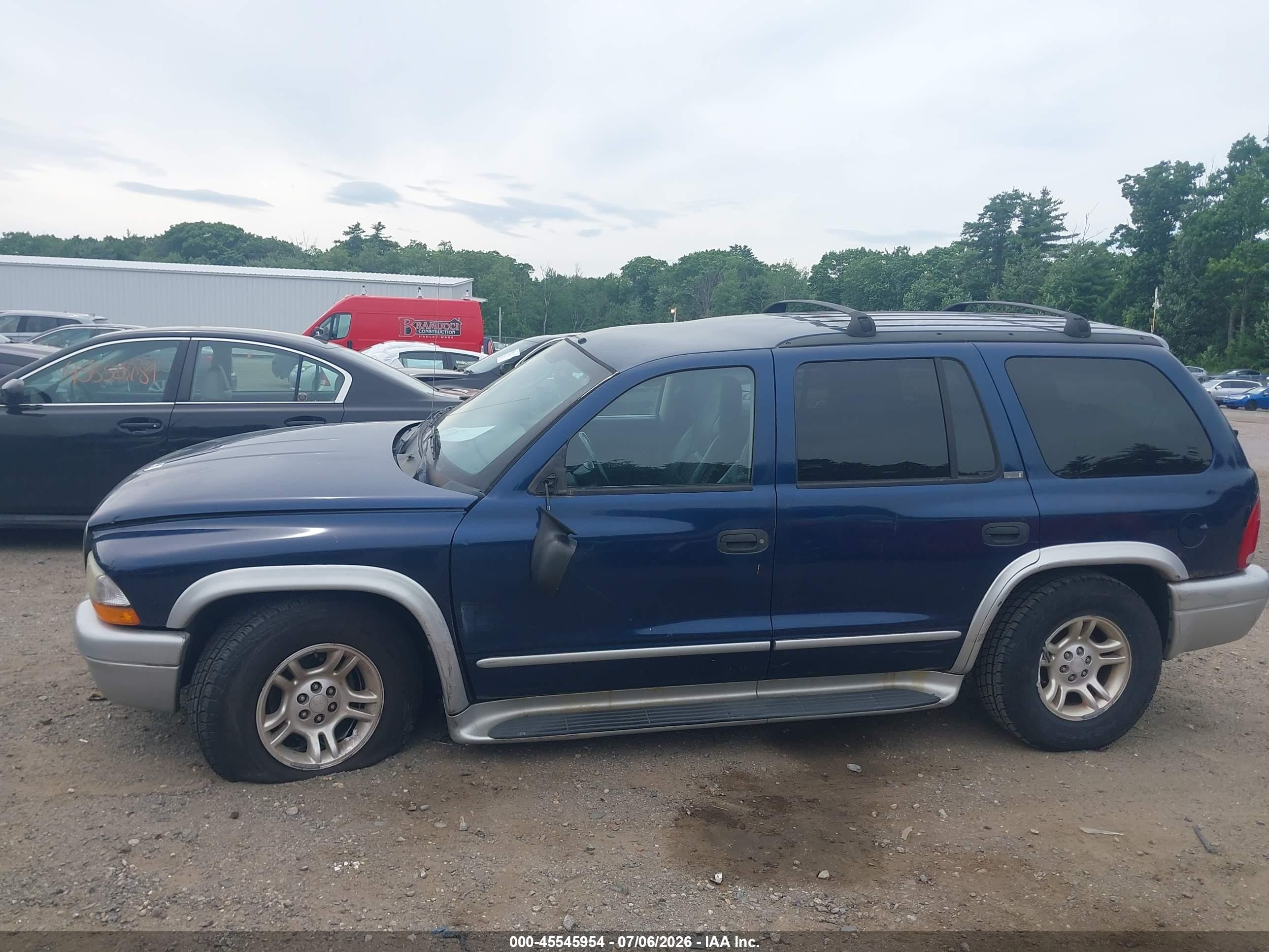 2002 Dodge Durango Slt Plus Blue vin: 1B4HS58N52F102255