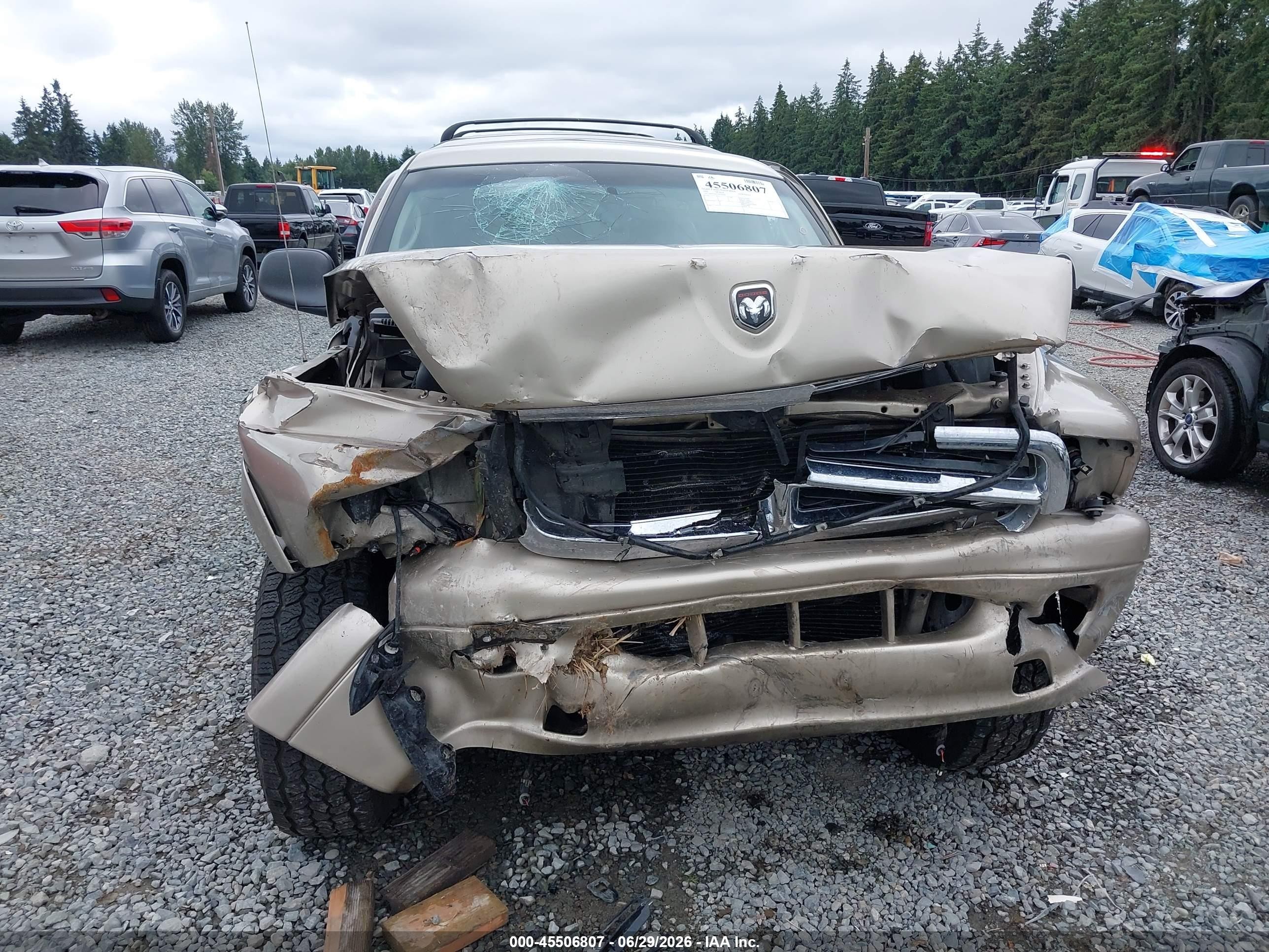 2002 Dodge Durango Slt Plus Gold vin: 1B4HS58N72F195604