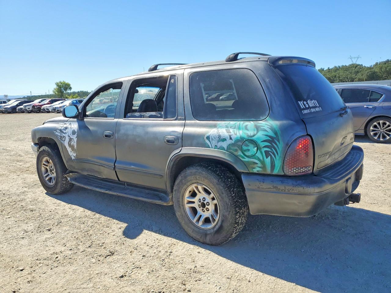2002 Dodge Durango Slt Plus Gray vin: 1B4HS58Z22F165283