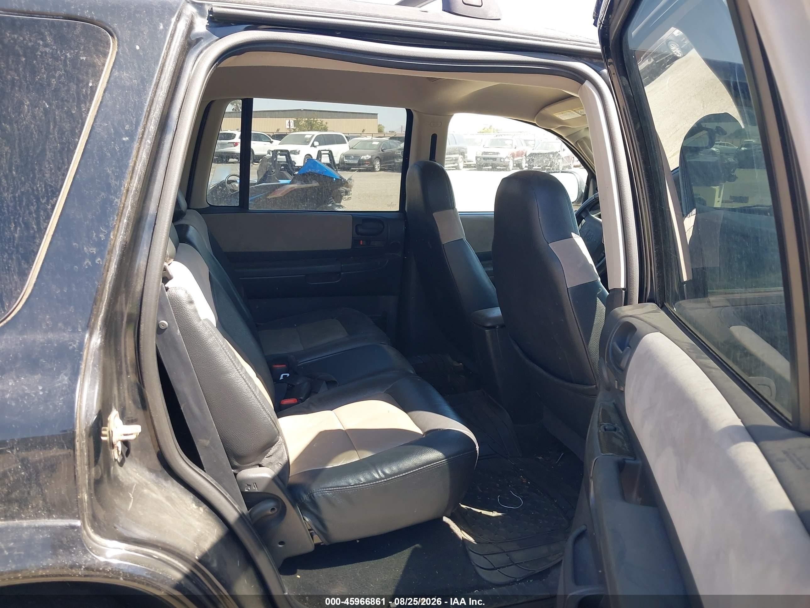 2002 Dodge Durango R/t Black vin: 1B4HS78Z32F210985
