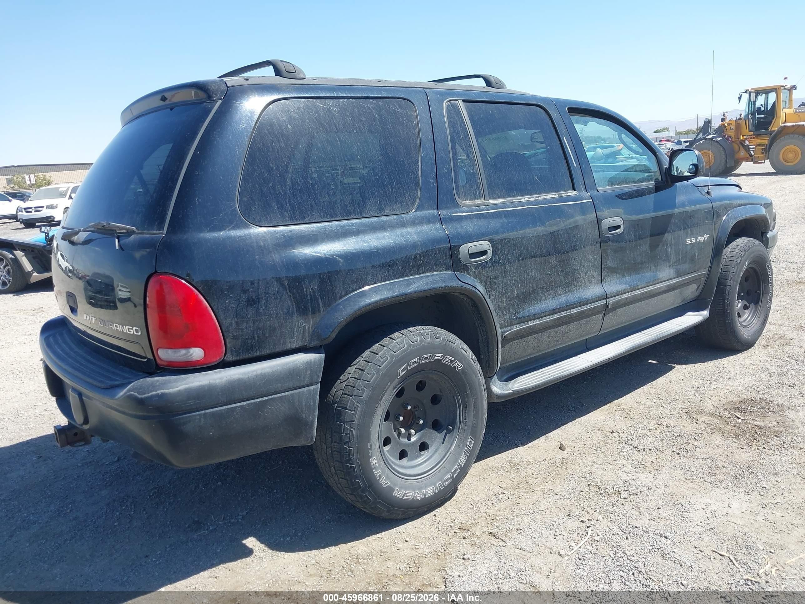 2002 Dodge Durango R/t Black vin: 1B4HS78Z32F210985