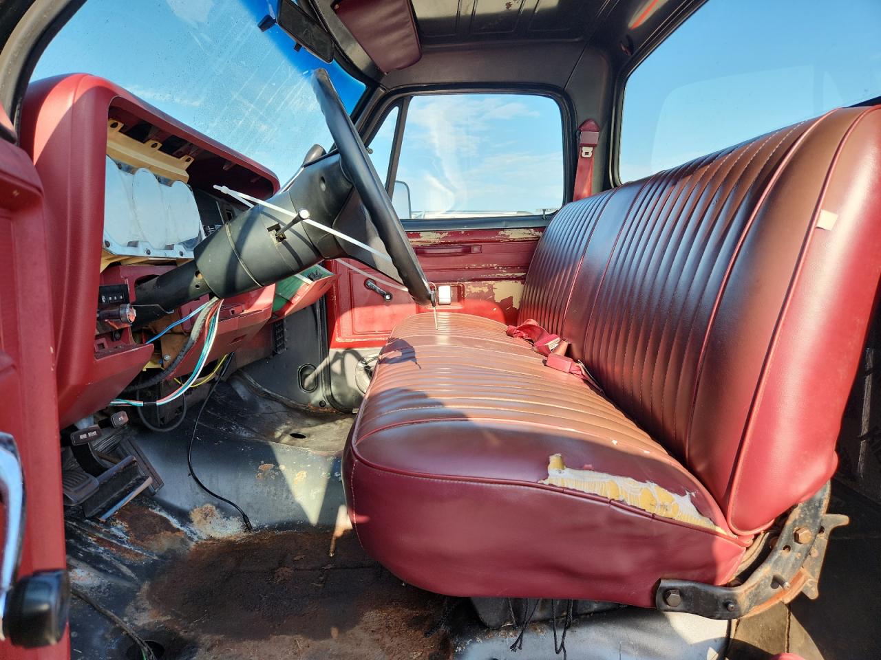 1986 Dodge D-series D100 Gray vin: 1B7FD04H3GS083677