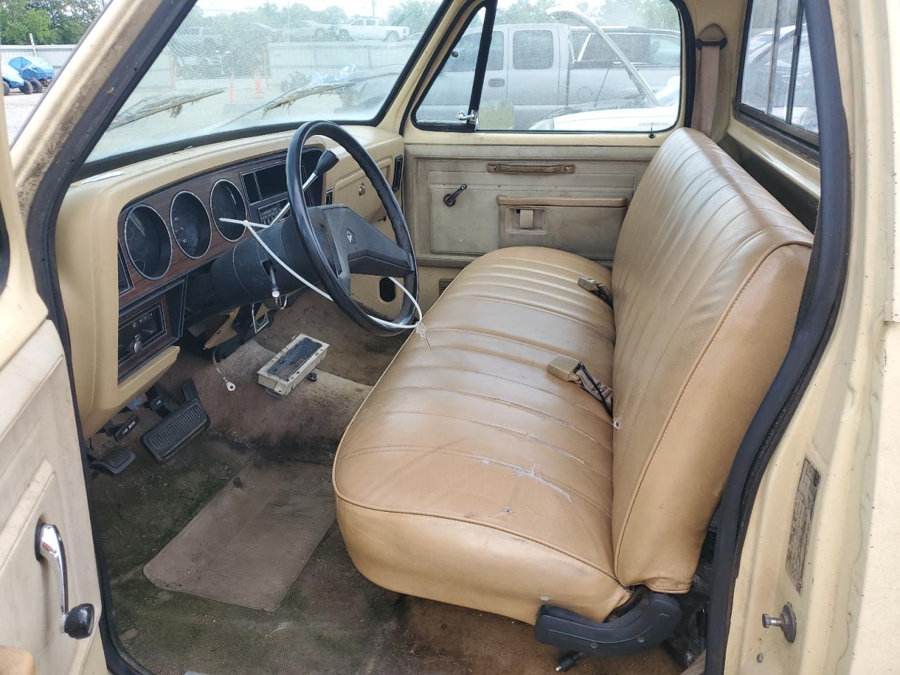 1986 Dodge D-series D100 Tan vin: 1B7FD04H7GS079440