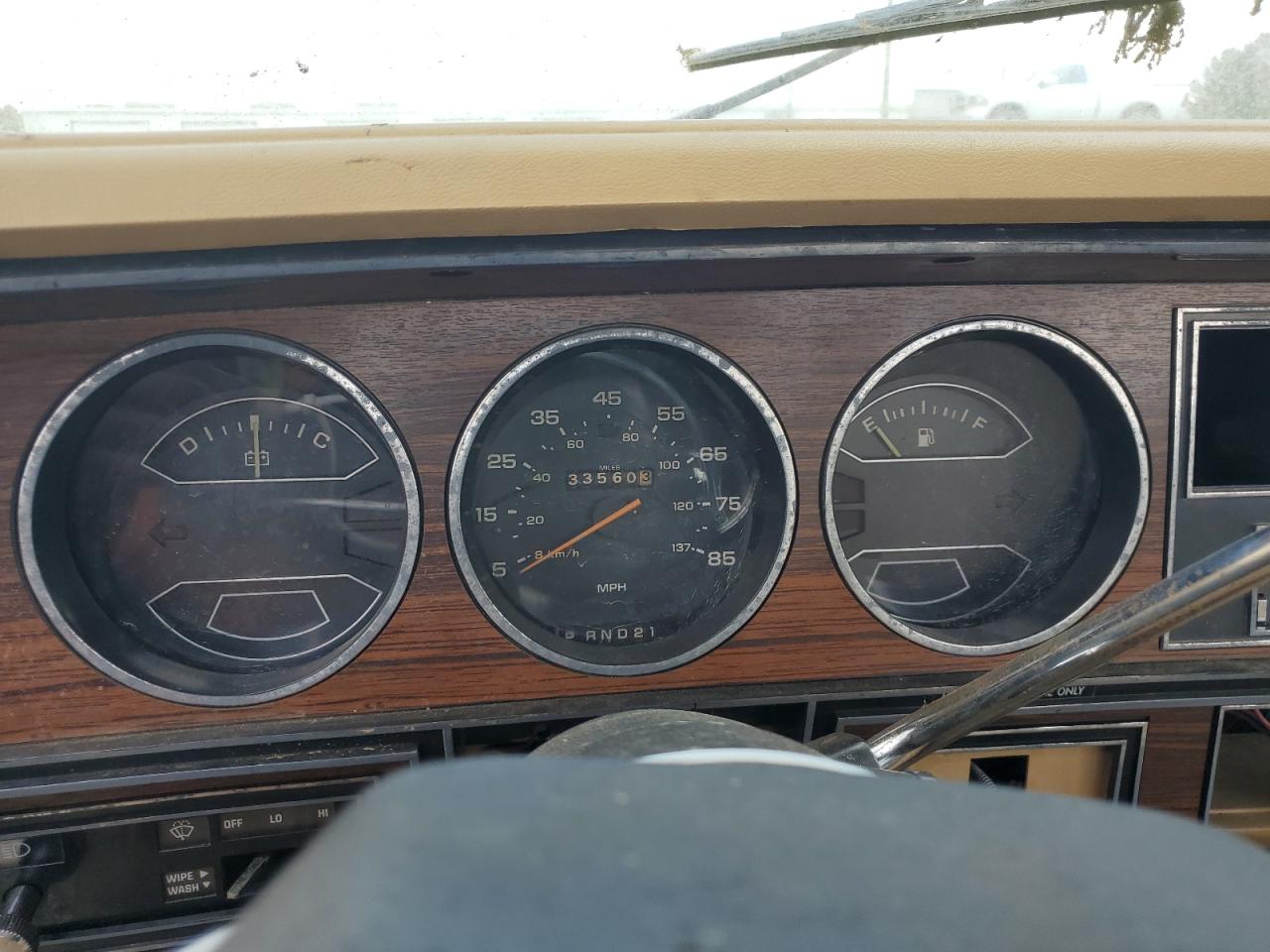 1986 Dodge D-series D100 Tan vin: 1B7FD04H7GS079440