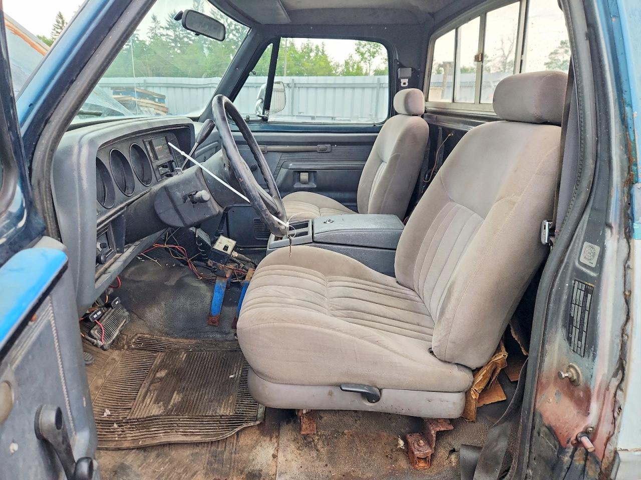 1986 Dodge D-series D100 Синий vin: 1B7FD04HXGS064088