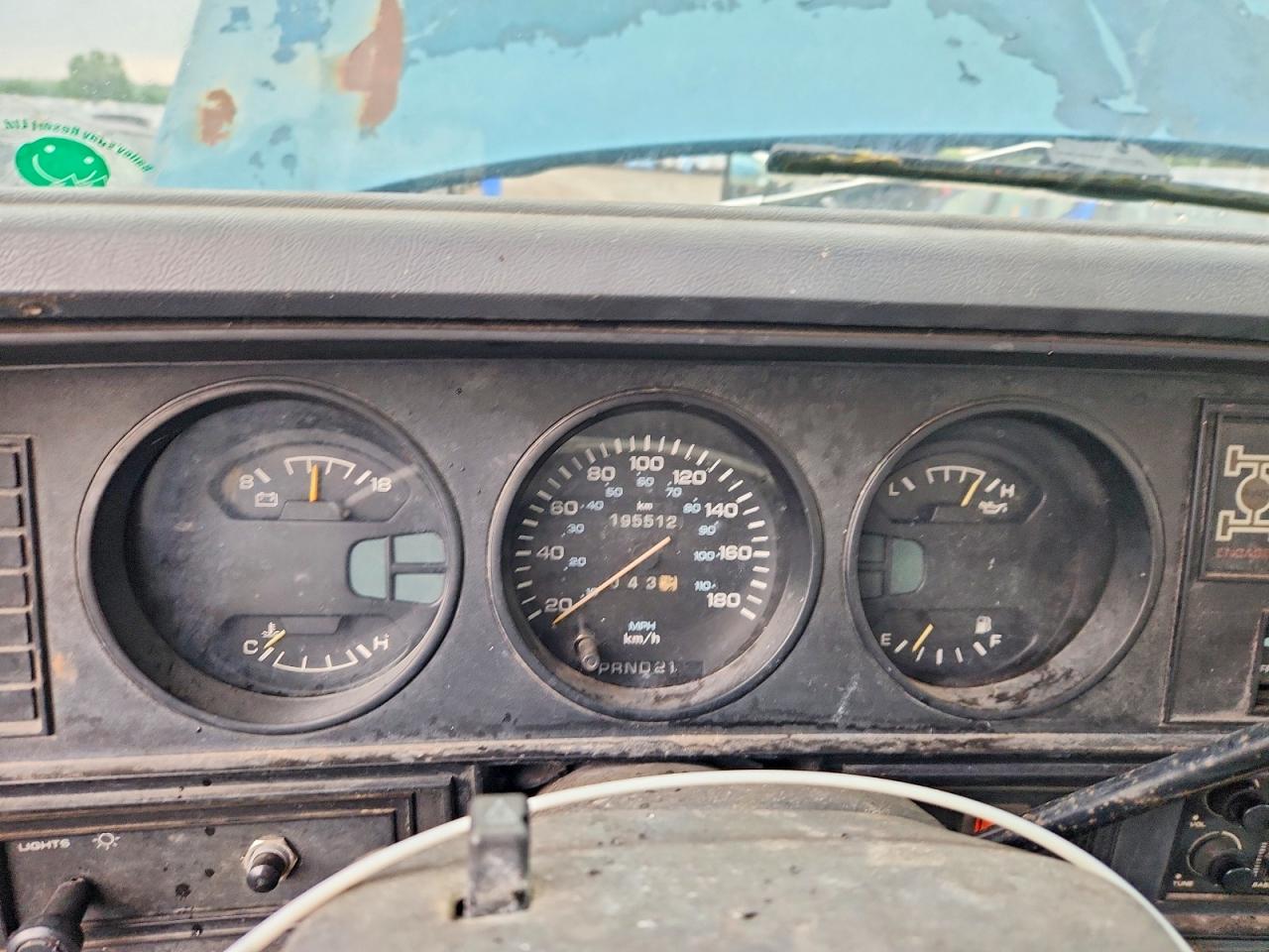 1986 Dodge D-series D100 Синий vin: 1B7FD04HXGS064088