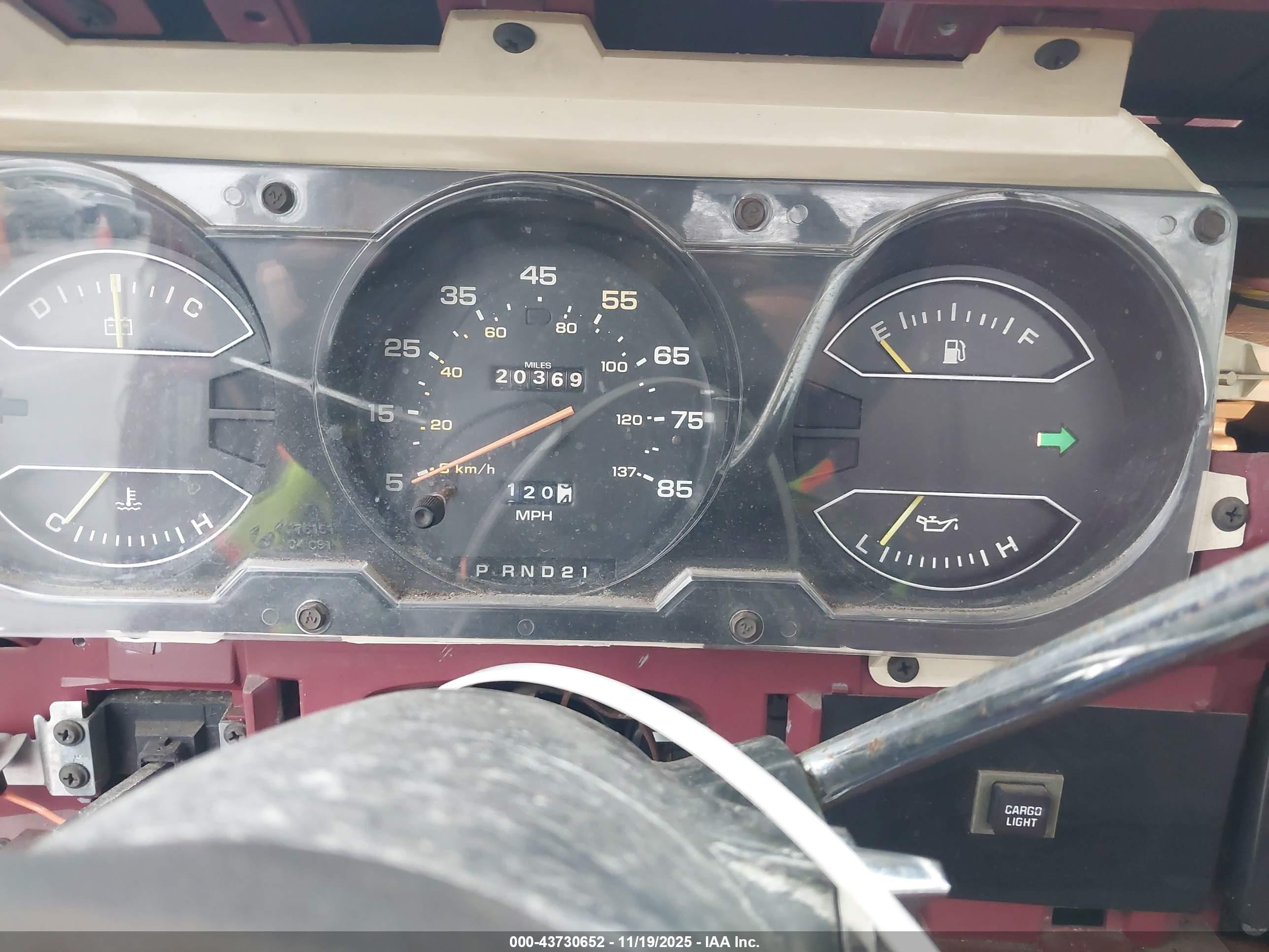 1986 Dodge D-series D100 Burgundy vin: 1B7FD04W6GS087141