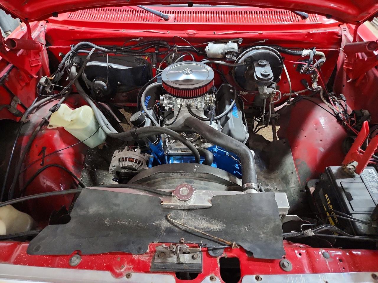1985 Dodge D-series D100 Red vin: 1B7FD14H2FS625050