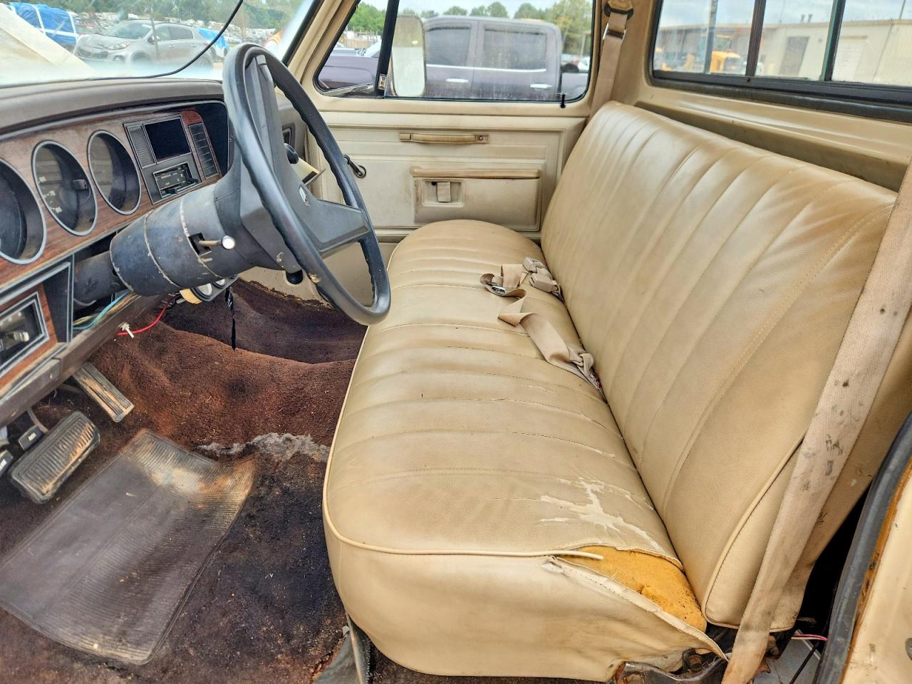 1984 Dodge D-series D150 Cream vin: 1B7FD14H4ES363210