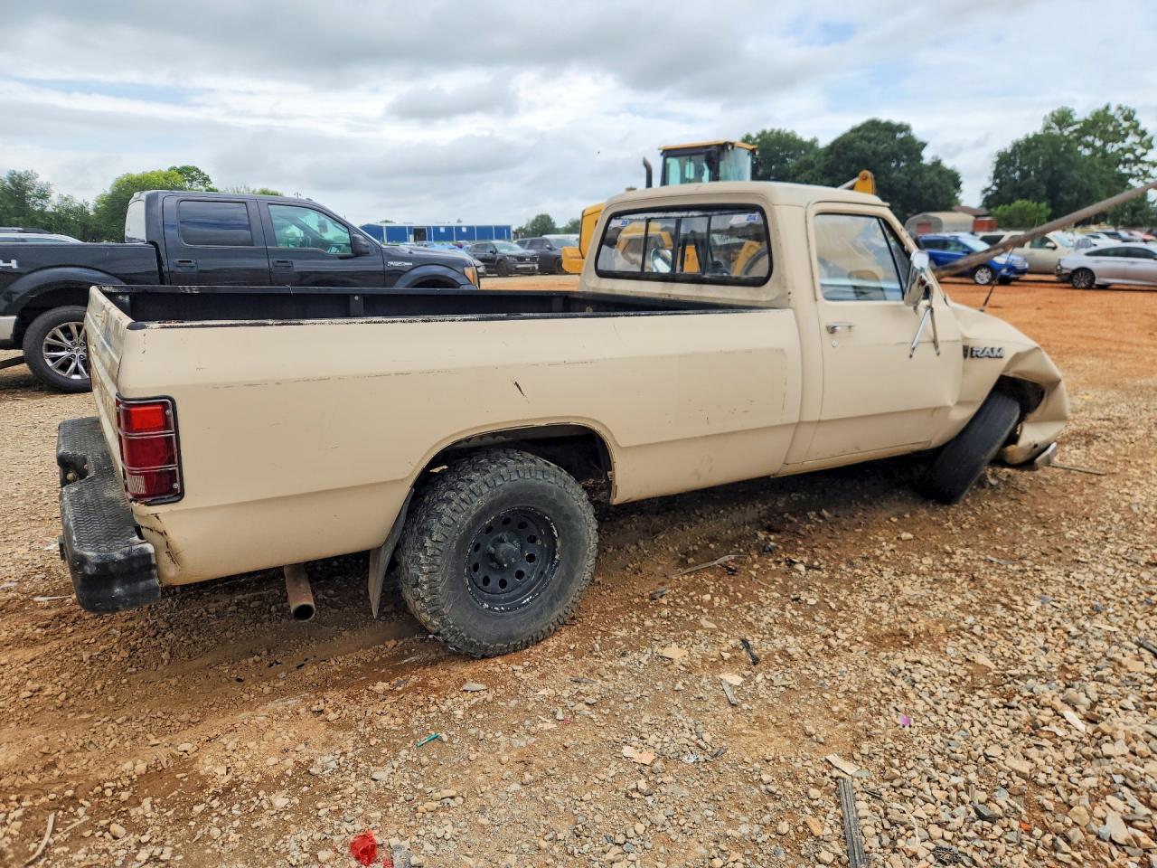 1984 Dodge D-series D150 Cream vin: 1B7FD14H4ES363210