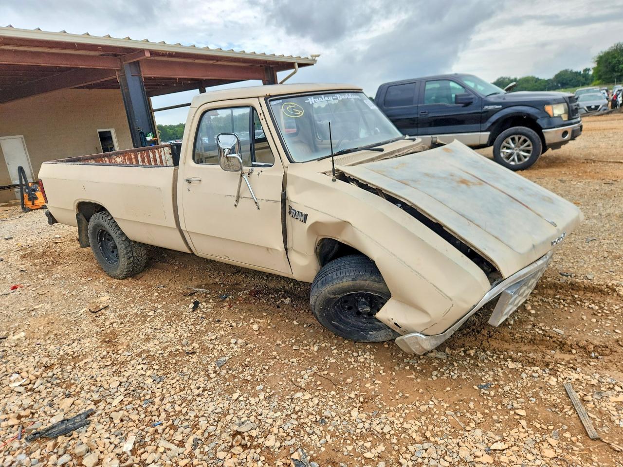1984 Dodge D-series D150 Cream vin: 1B7FD14H4ES363210