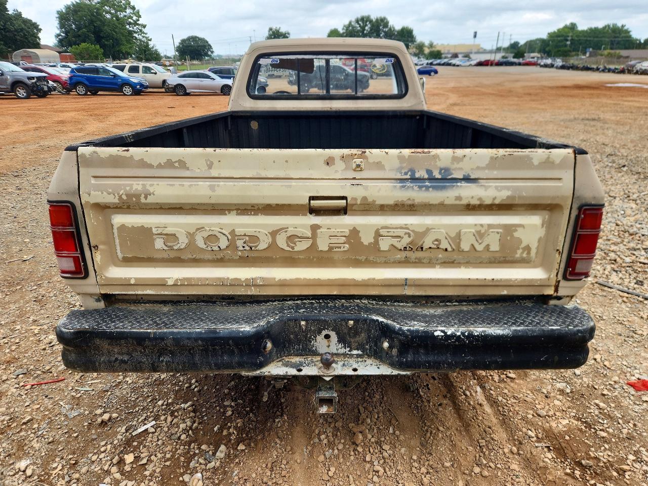 1984 Dodge D-series D150 Cream vin: 1B7FD14H4ES363210