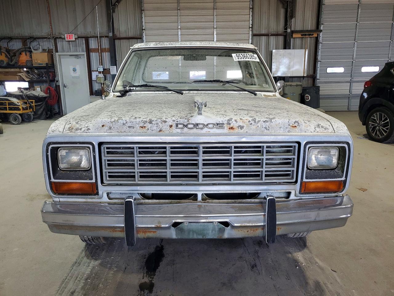 1984 Dodge D-series D150 White vin: 1B7FD14T1ES363265