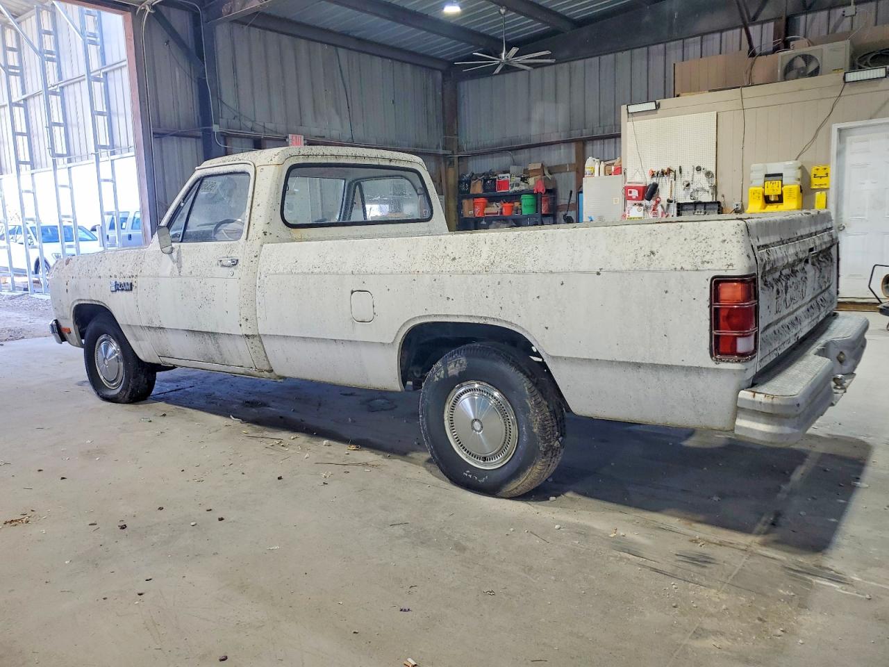 1984 Dodge D-series D150 White vin: 1B7FD14T1ES363265