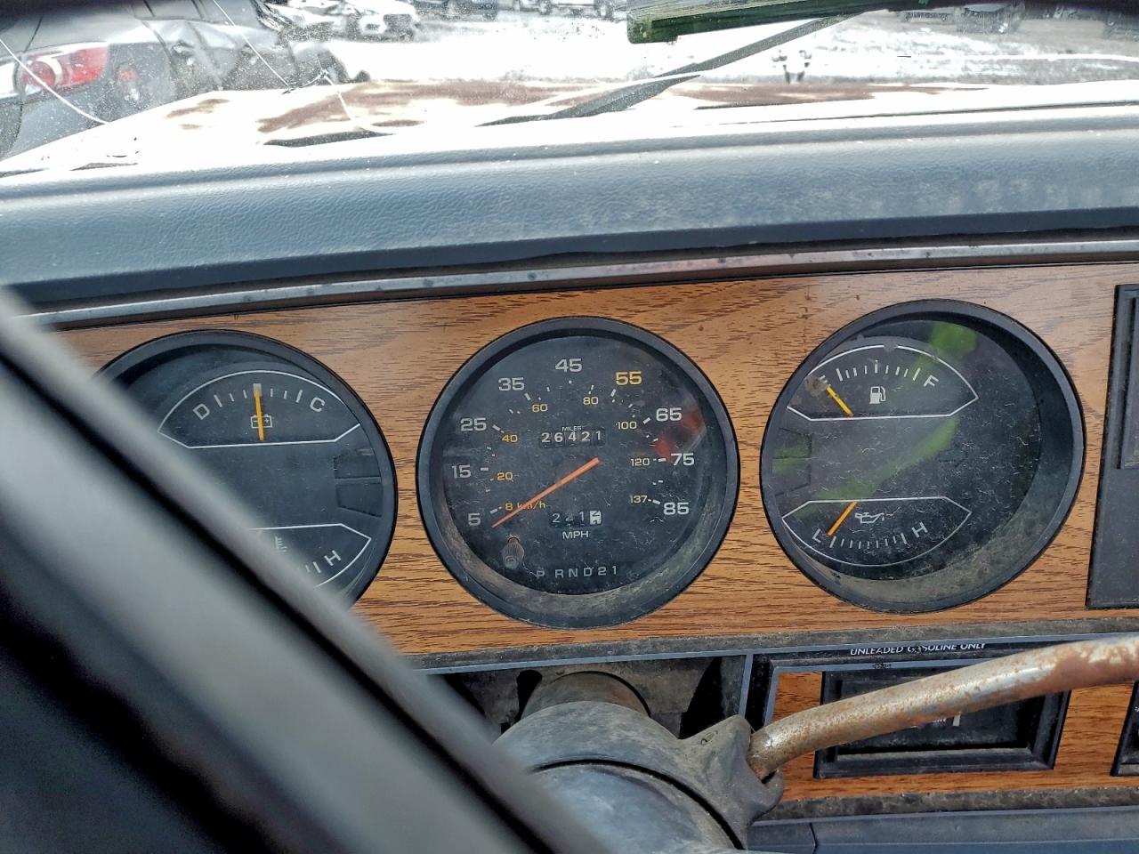 1987 Dodge D-series D150 Blue vin: 1B7FD14T2HS511430
