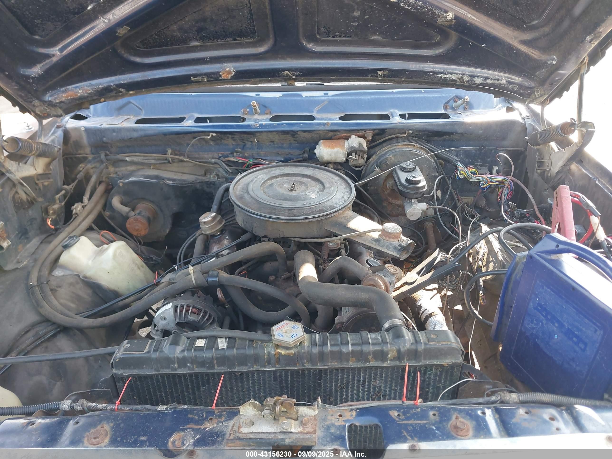 1985 Dodge D-series D100/d150 Blue vin: 1B7FD14T5FS507515
