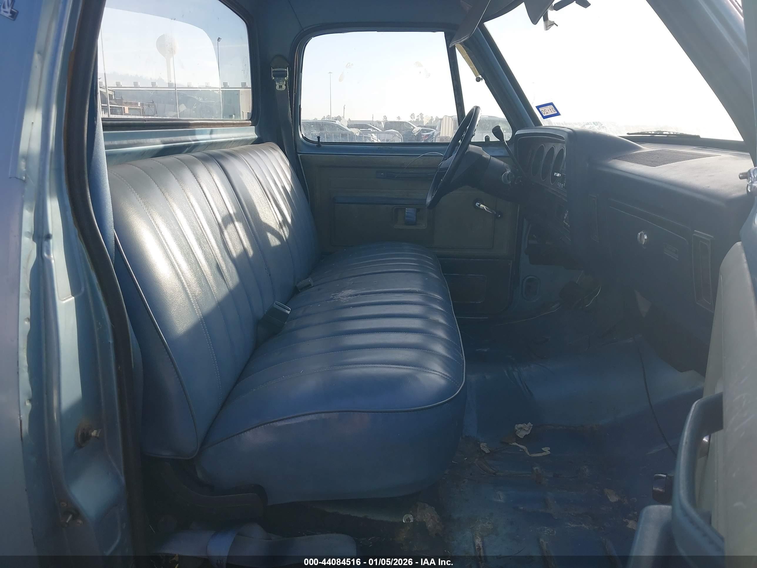 1985 Dodge D-series D100/d150 Blue vin: 1B7FD14T7FS536112