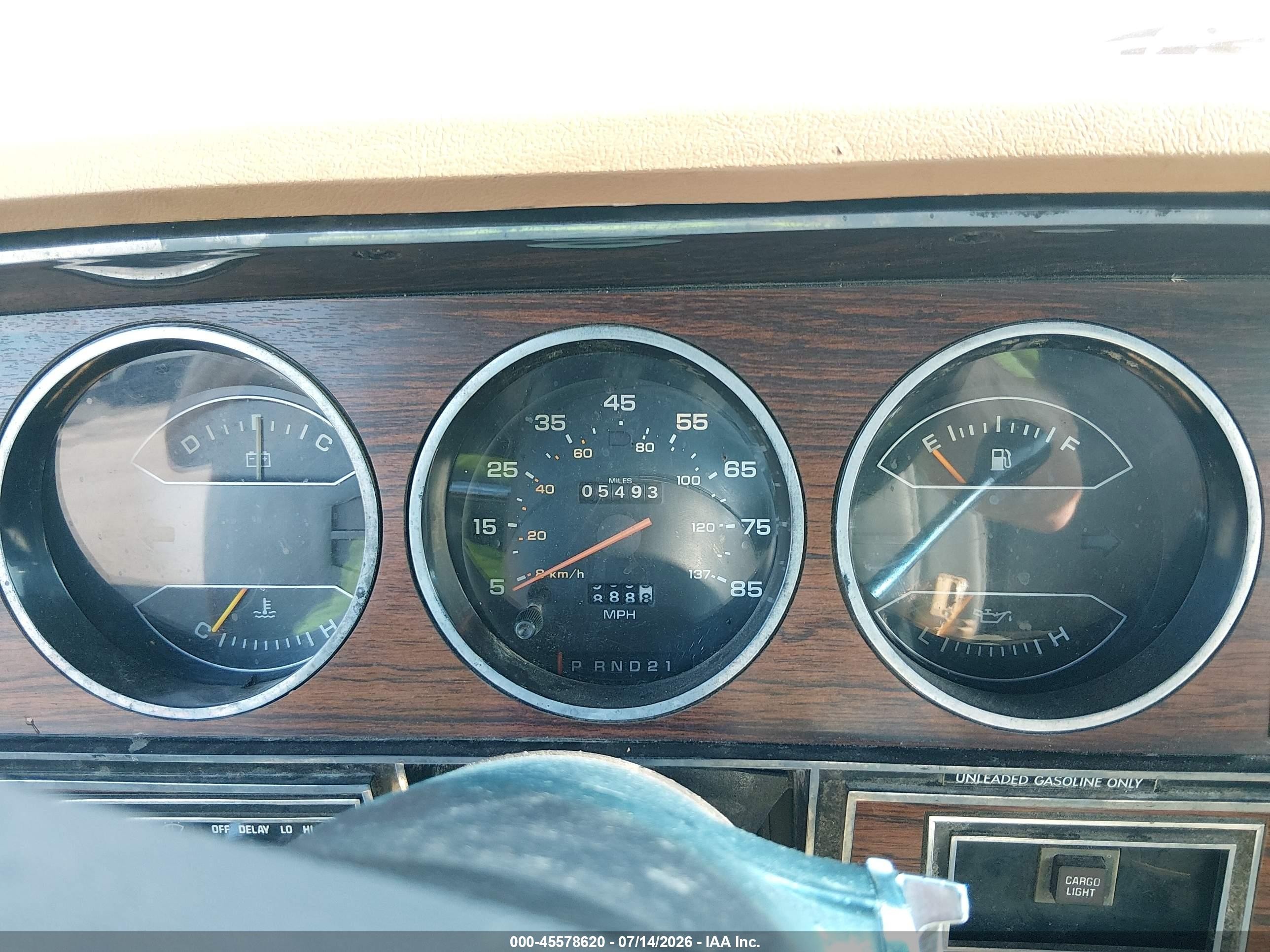 1985 Dodge D-series D100/d150 Brown vin: 1B7FD14TXFS706477