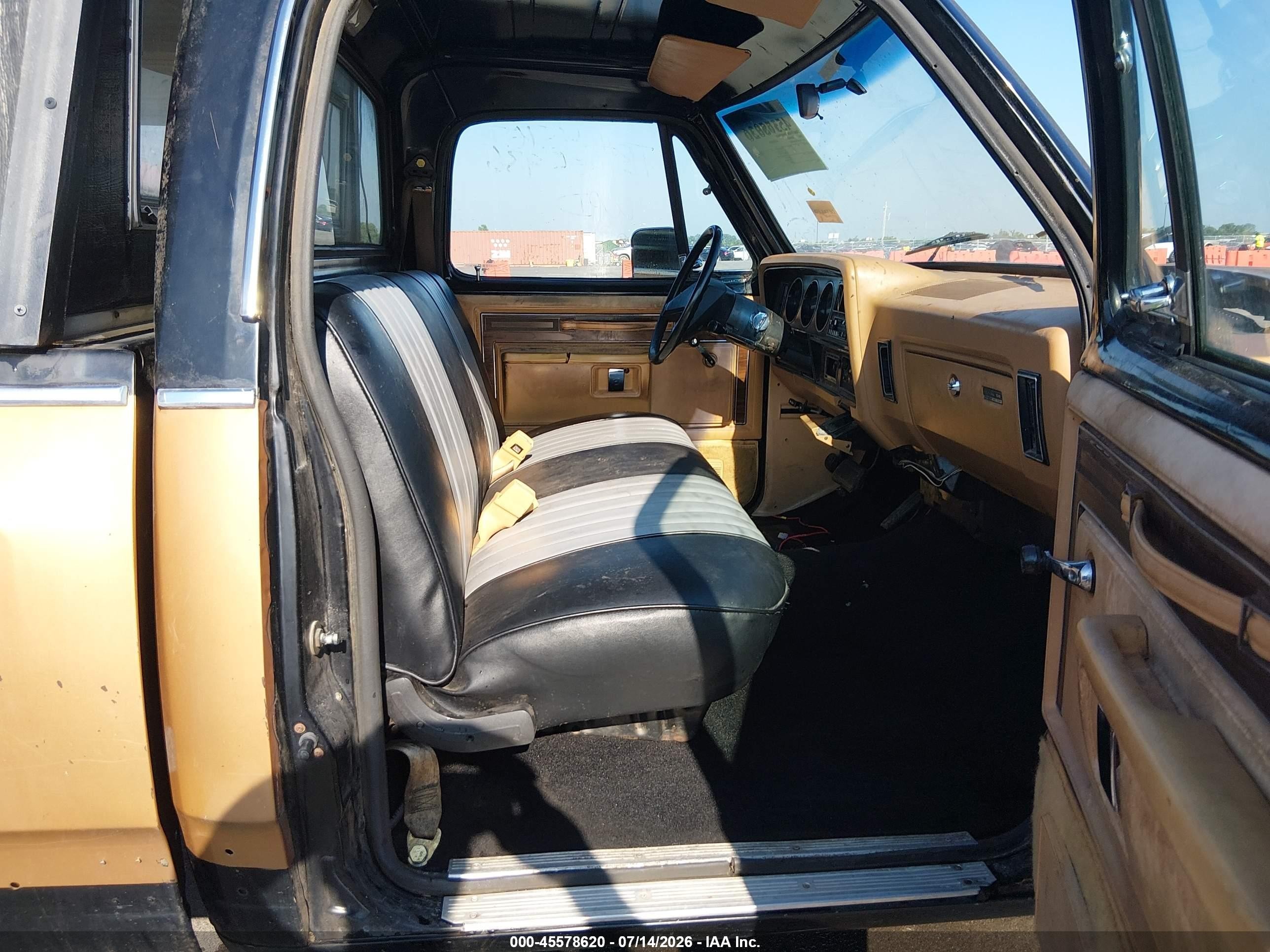 1985 Dodge D-series D100/d150 Brown vin: 1B7FD14TXFS706477