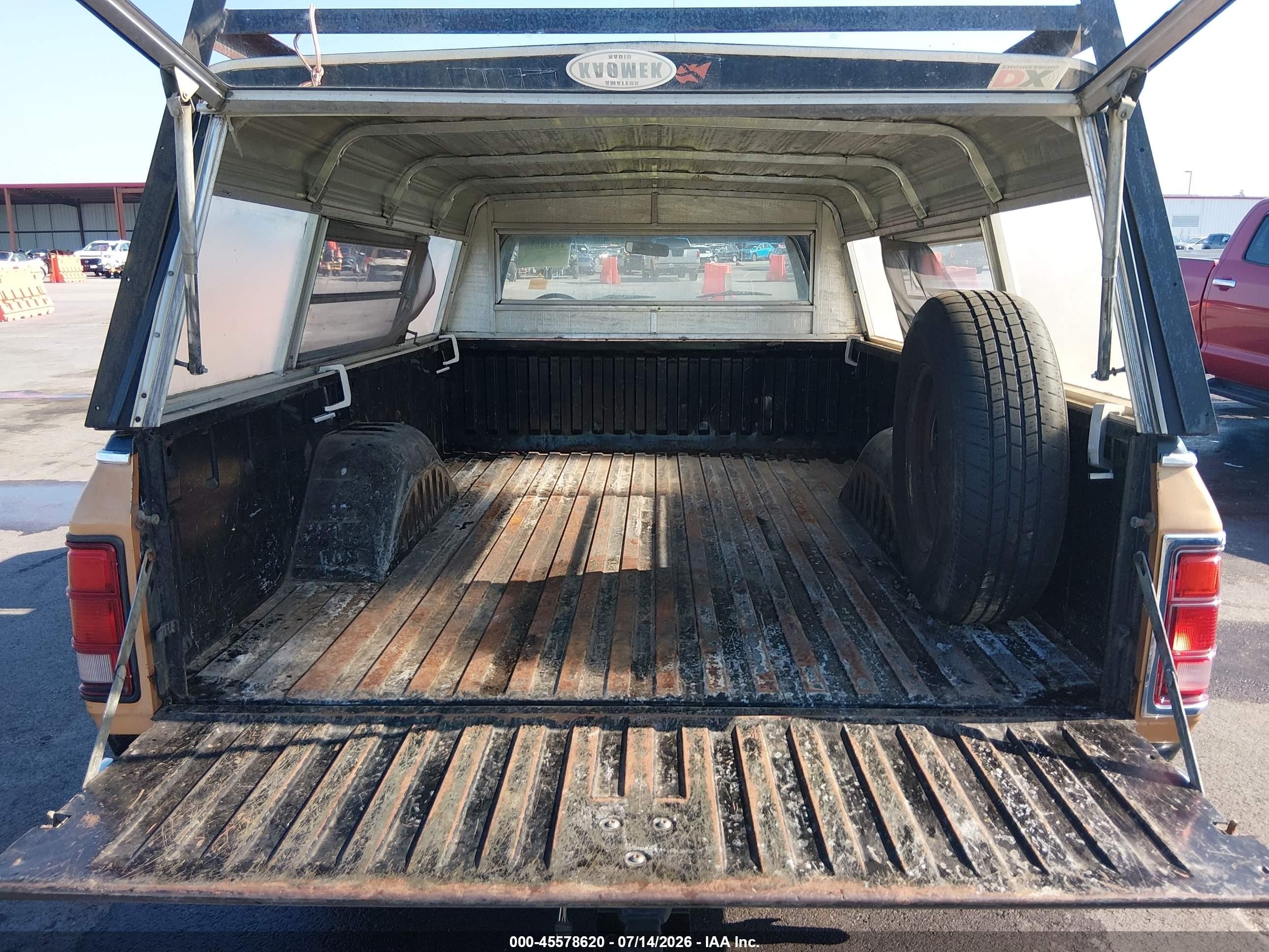 1985 Dodge D-series D100/d150 Brown vin: 1B7FD14TXFS706477