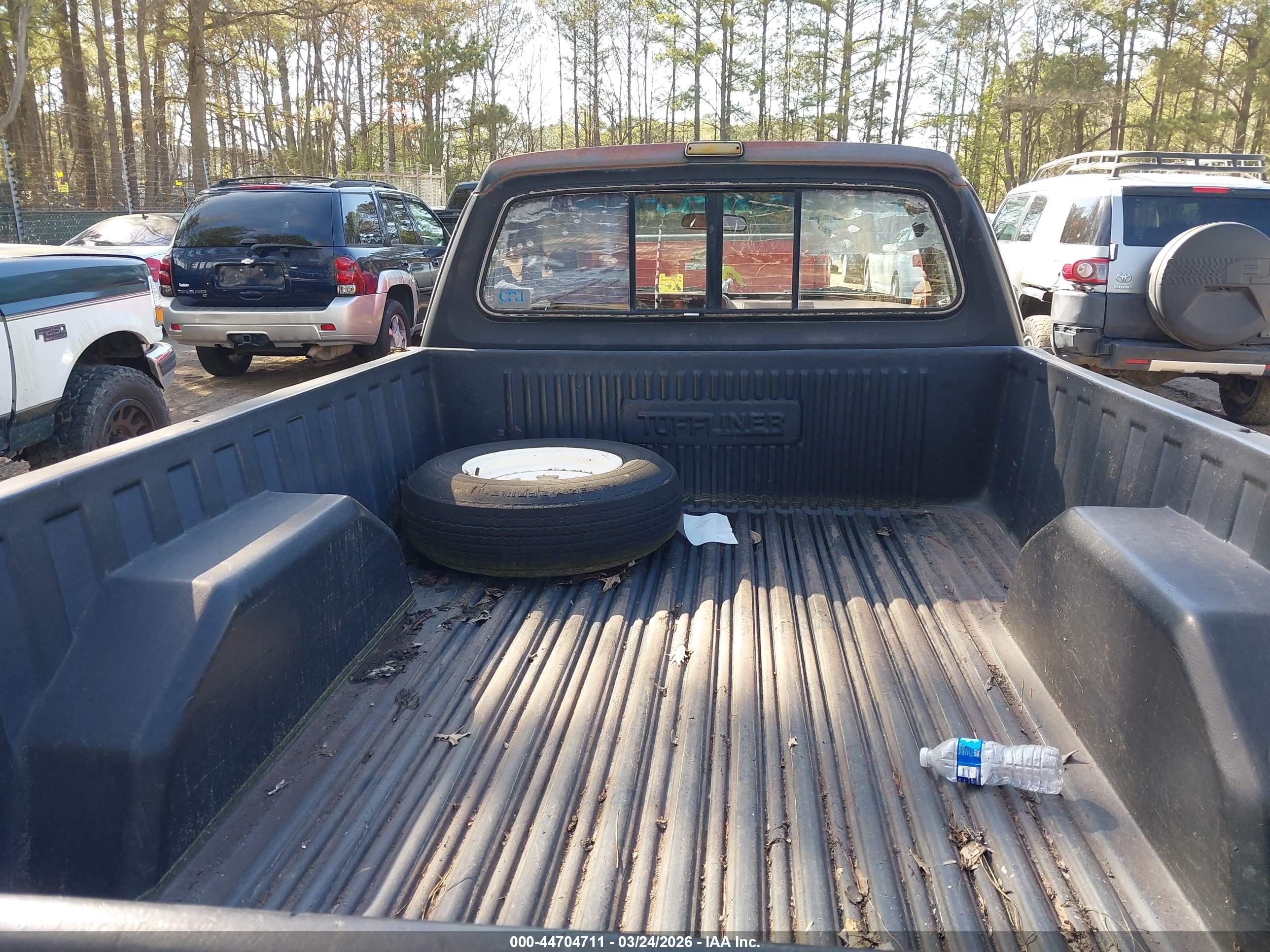 1987 Dodge D-series D150 Black vin: 1B7FD14TXHS382739