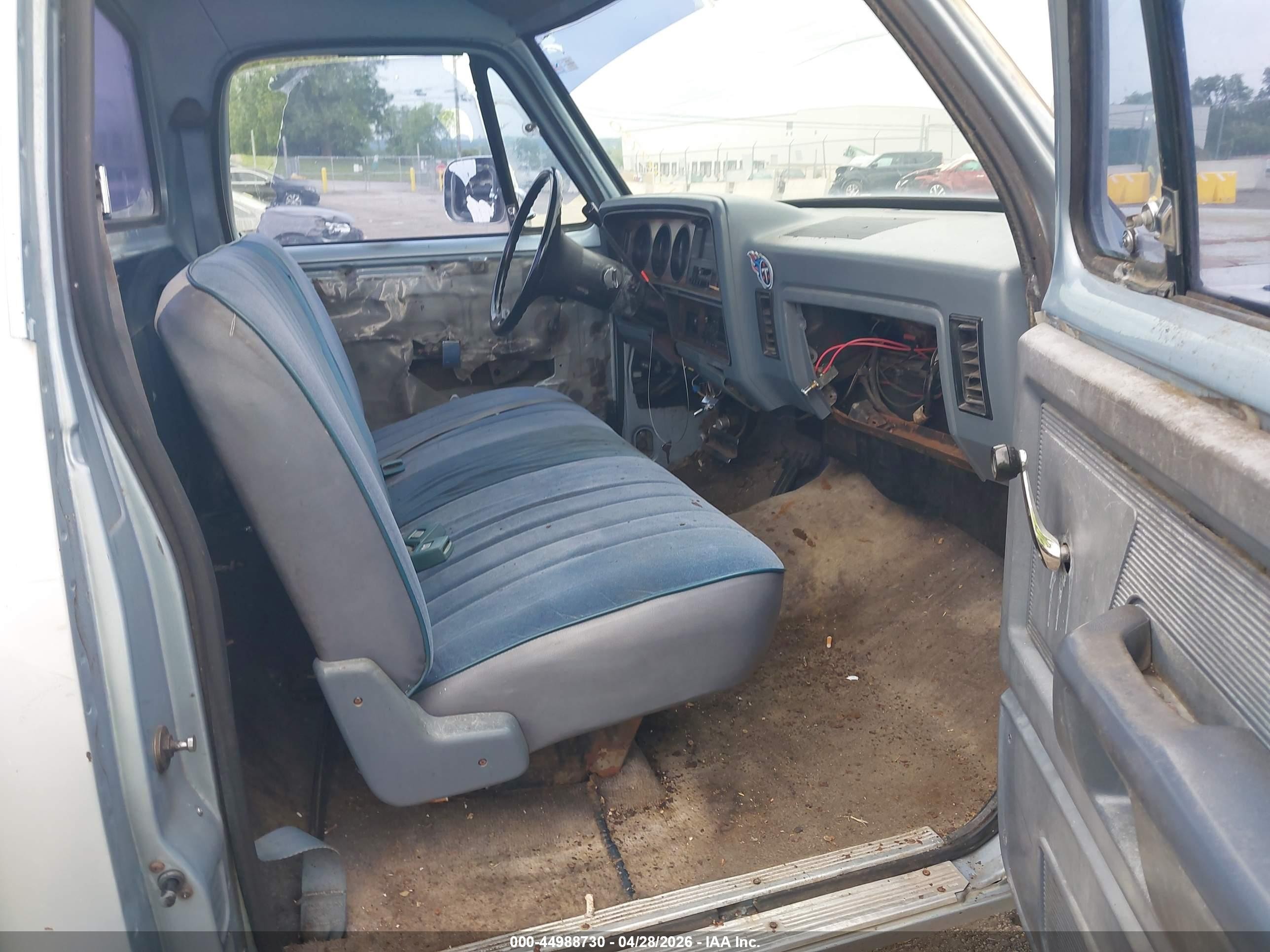 1989 Dodge D-series D100 Light Blue vin: 1B7FE06Y4KS015133