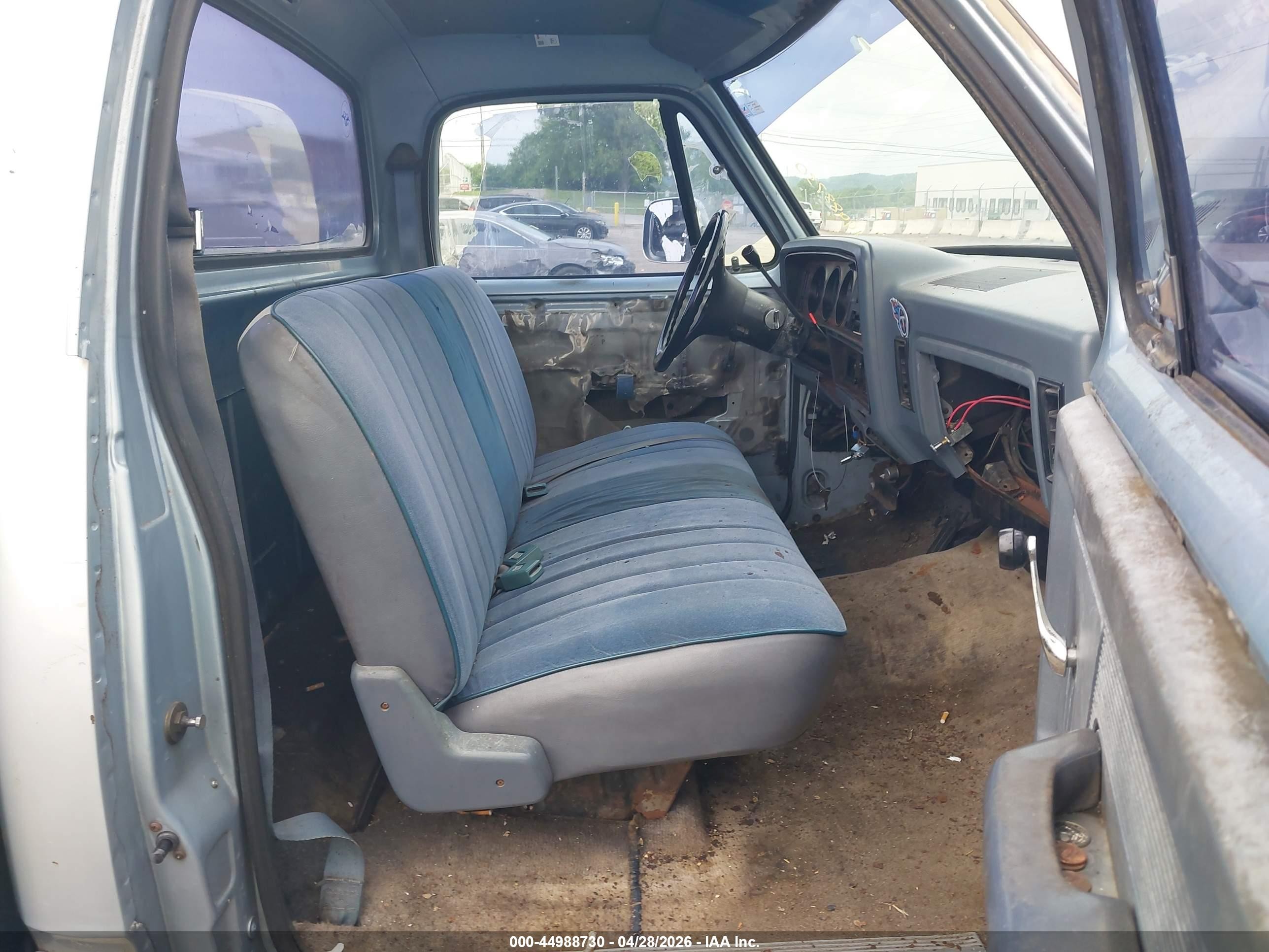 1989 Dodge D-series D100 Light Blue vin: 1B7FE06Y4KS015133
