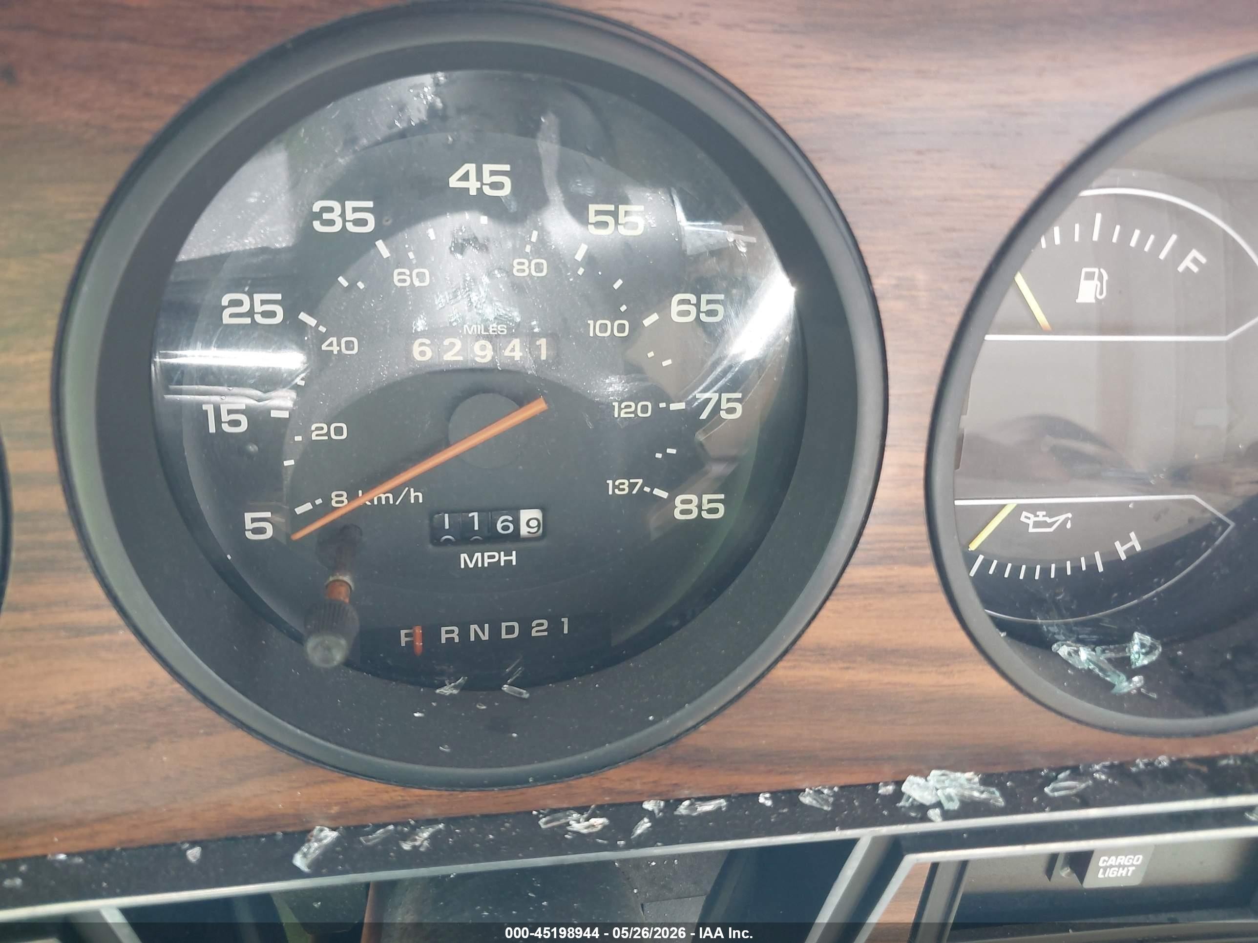 1989 Dodge D-series D150 Brown vin: 1B7FE16Y2KS070296