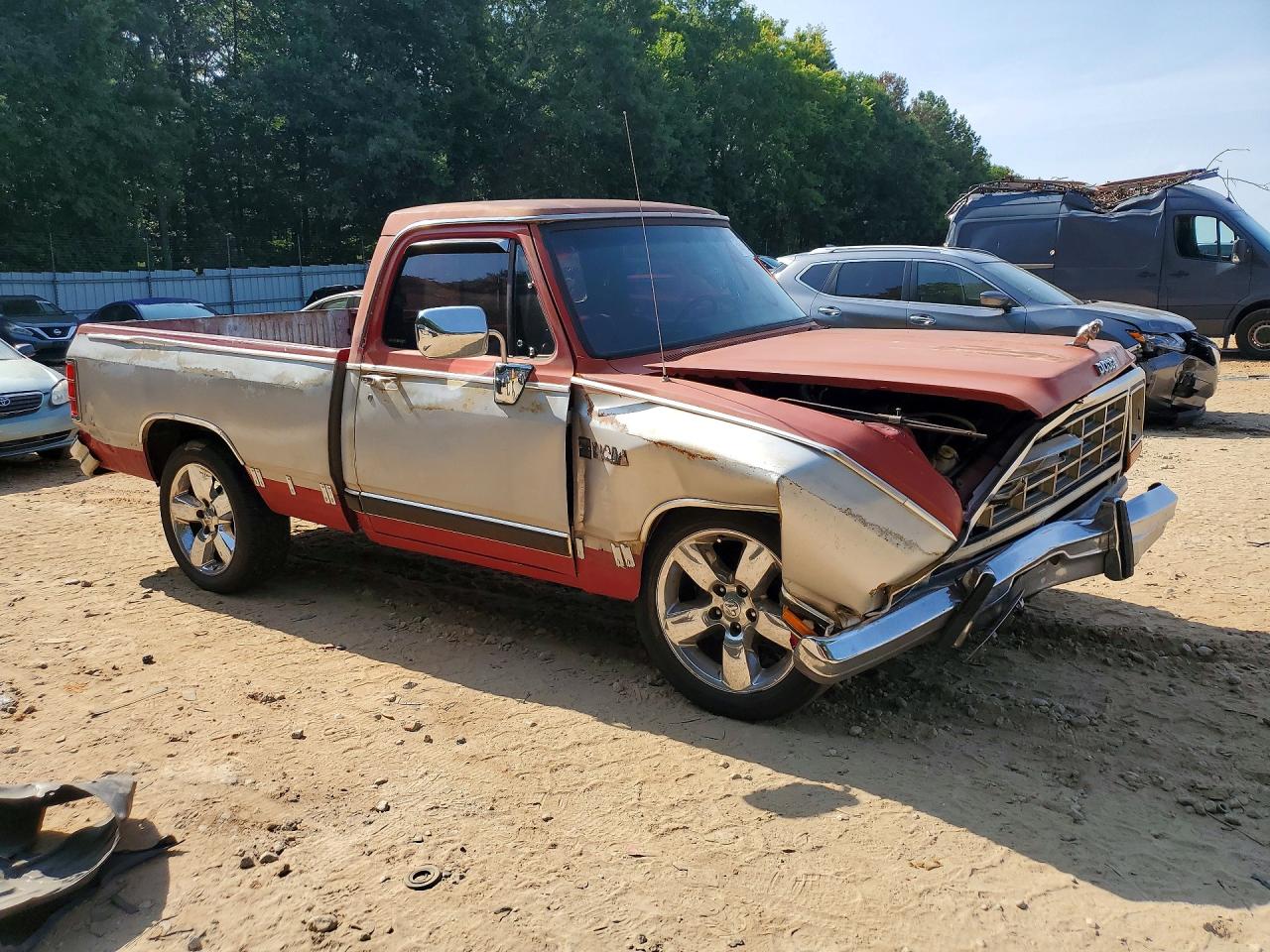 1989 Dodge D-series D150 Two Tone vin: 1B7FE16YXKS113296
