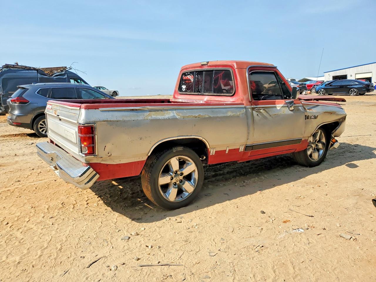 1989 Dodge D-series D150 Two Tone vin: 1B7FE16YXKS113296