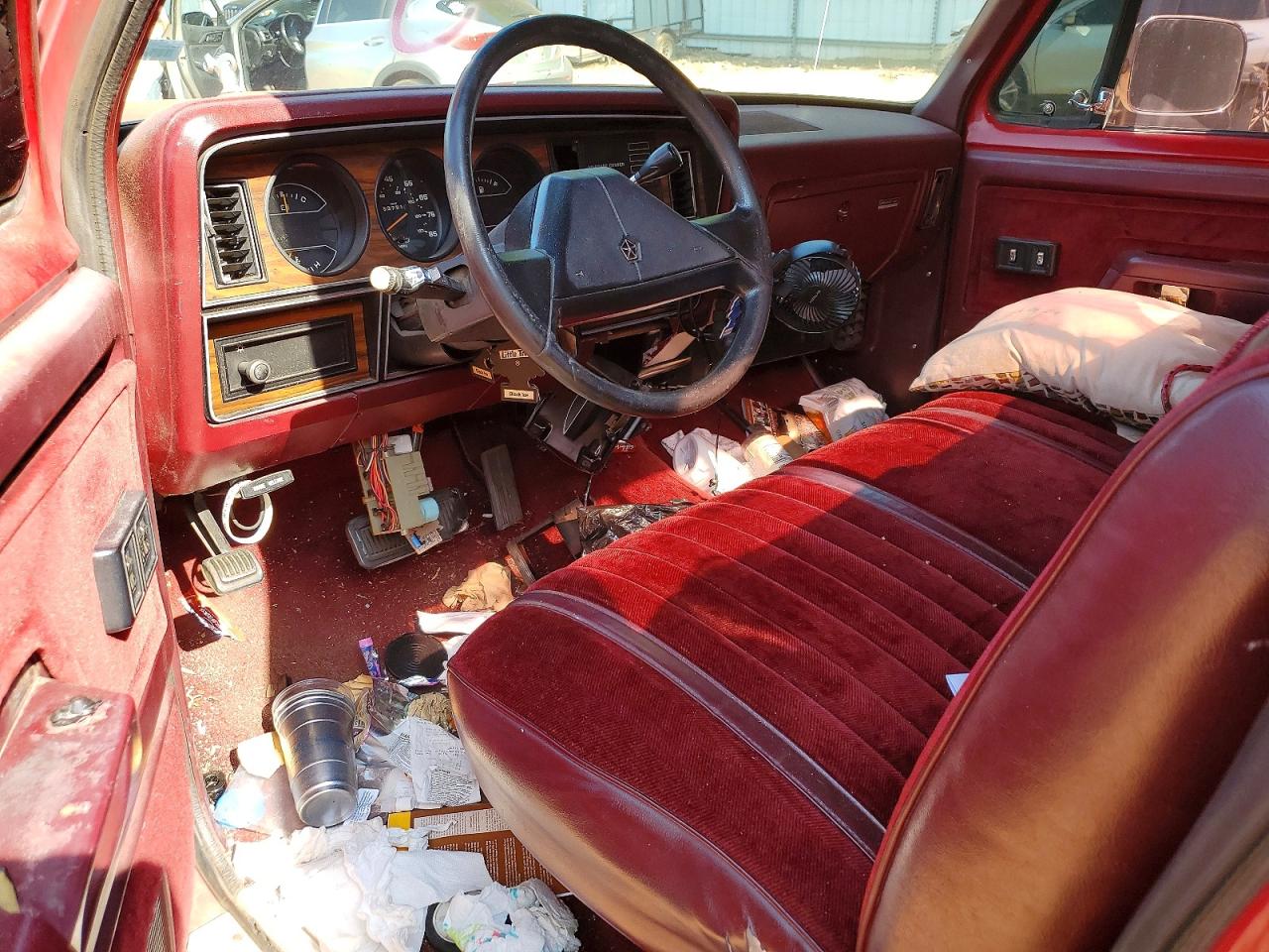 1989 Dodge D-series D150 Two Tone vin: 1B7FE16YXKS113296